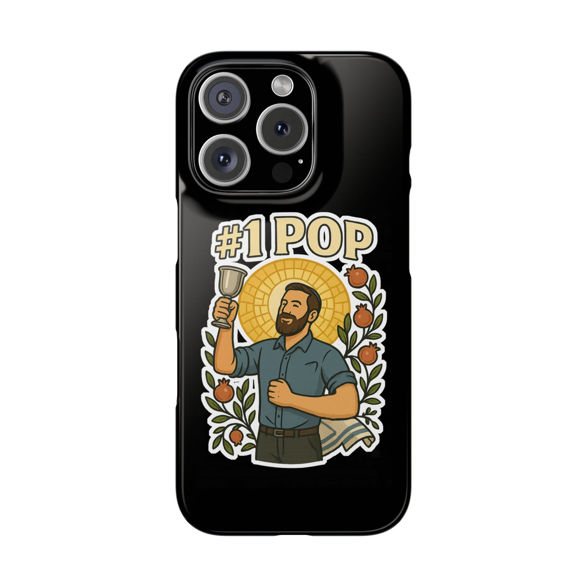 1 Pop Slim Phone Cases - American Zionist