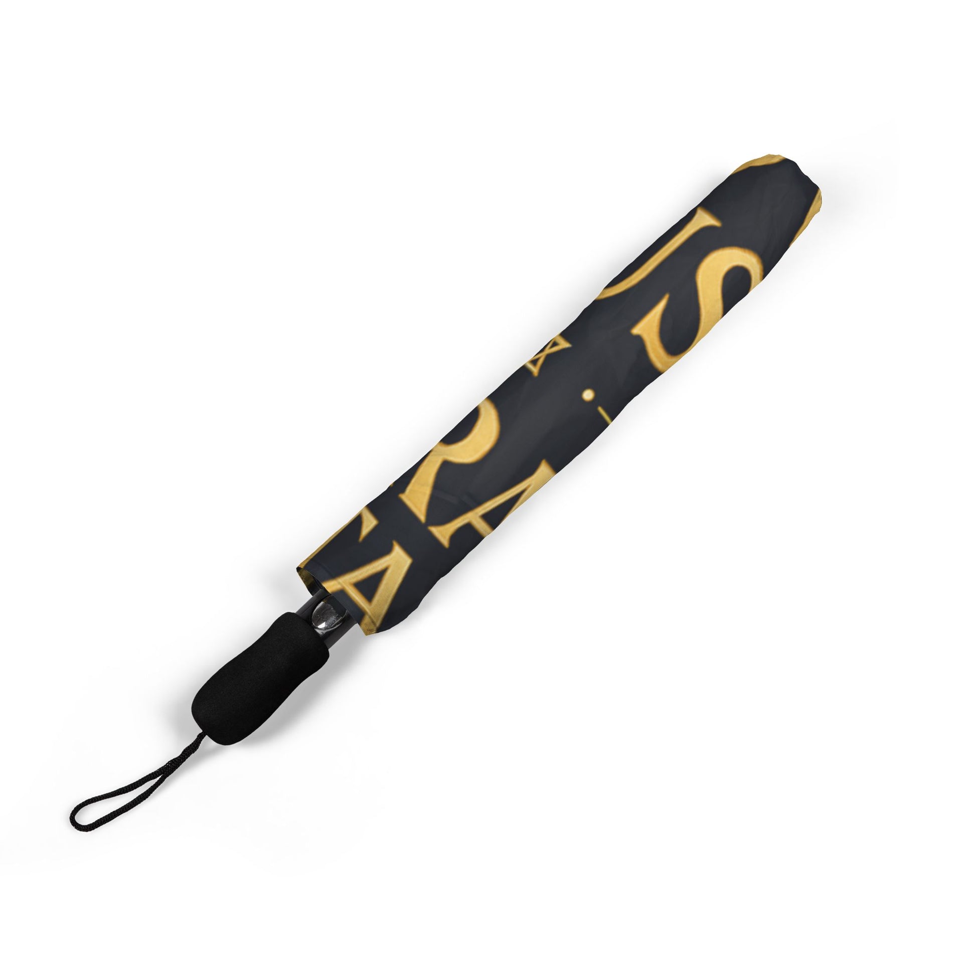 In God We Trust, In Israel We Stand with Stars Semi - Automatic Foldable Umbrella - American Zionist