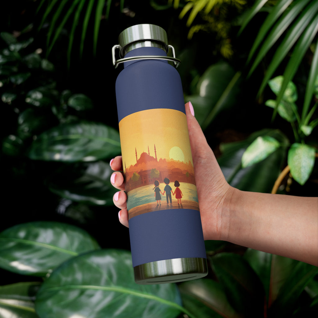 By the Bay Copper Vacuum Insulated Bottle, 22oz