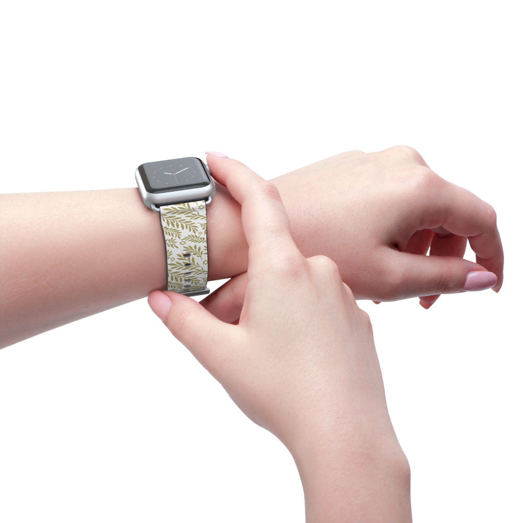 Olive Bloom Watch Band - American Zionist