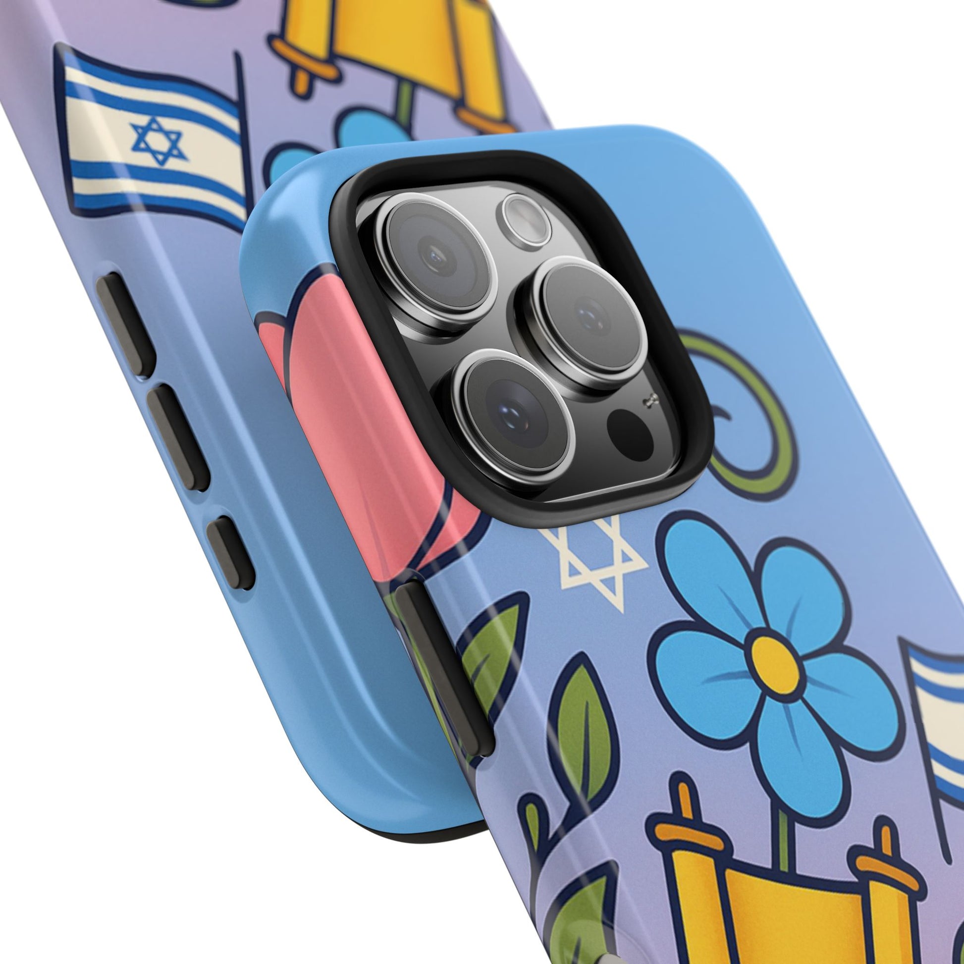 Flourish with Freedom Tough Phone Cases - American Zionist