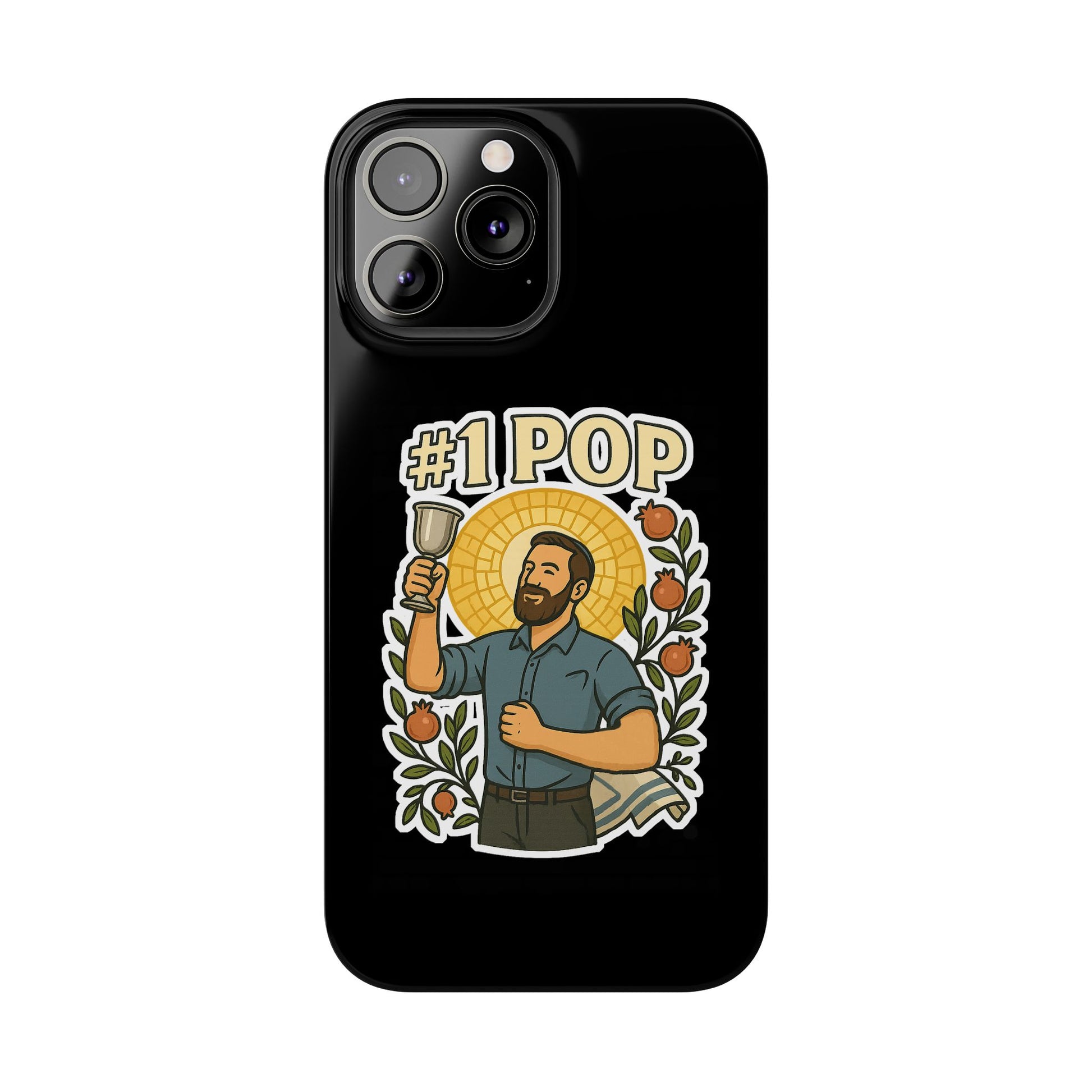 1 Pop Slim Phone Cases - American Zionist