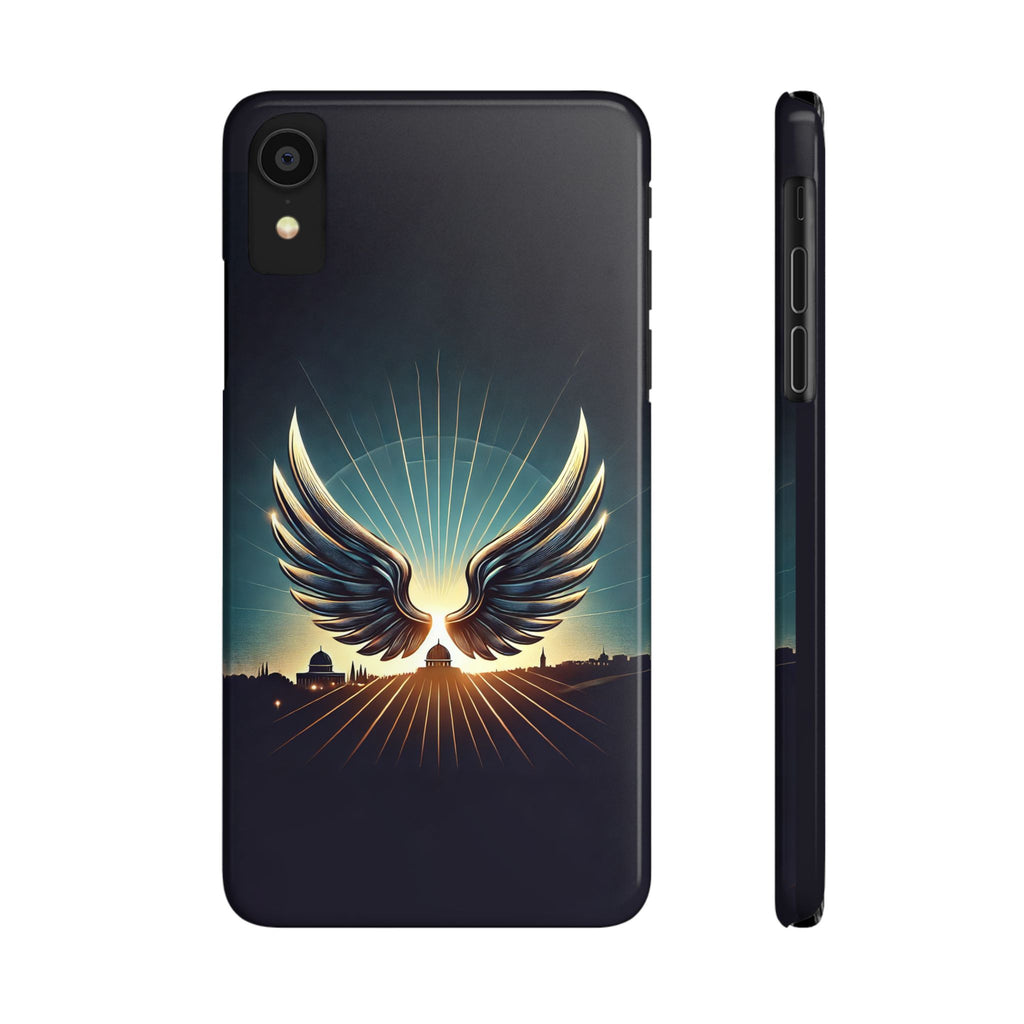 Sunset Wings Slim Phone Cases - American Zionist