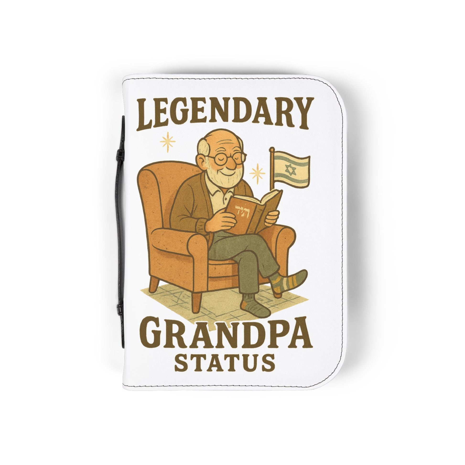 Legendary Grandpa Bible Cover - American Zionist