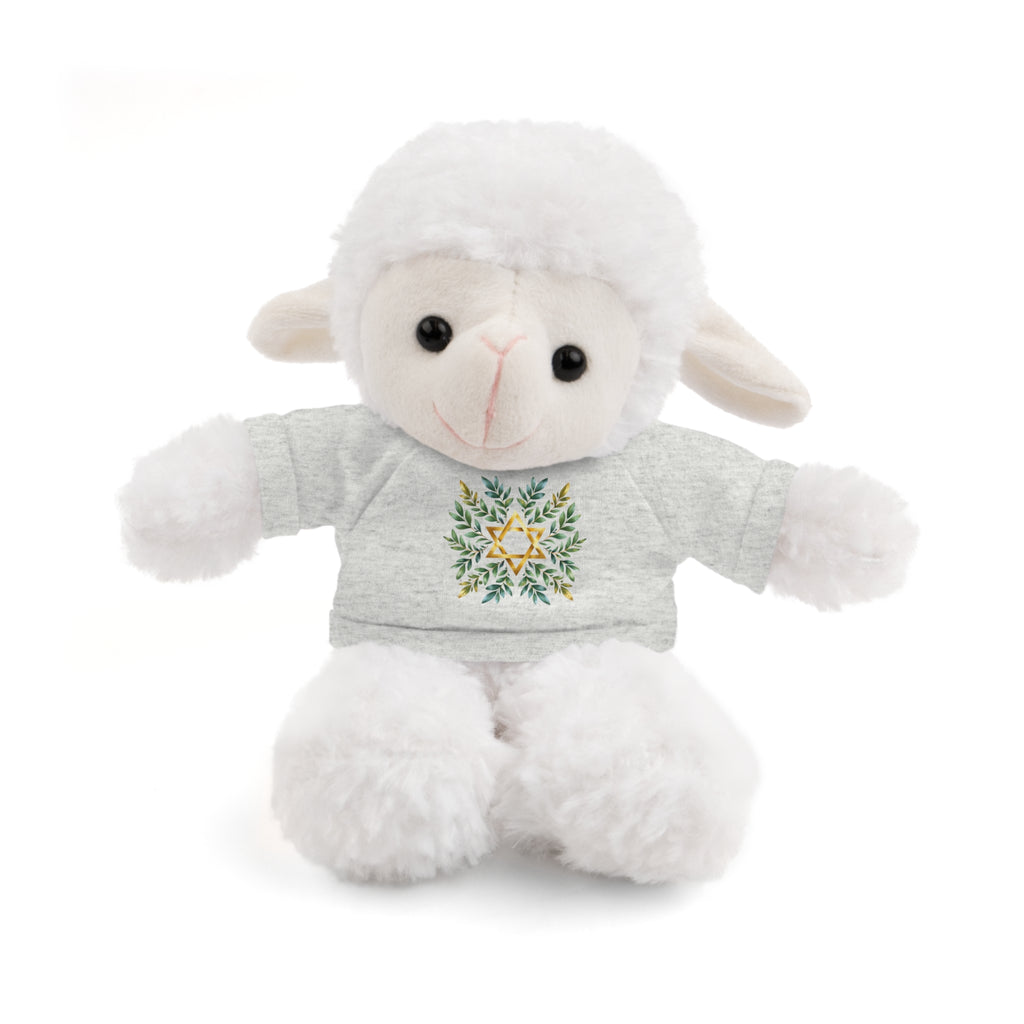 Star Of David Wreath Stuffed Animals with Tee - American Zionist