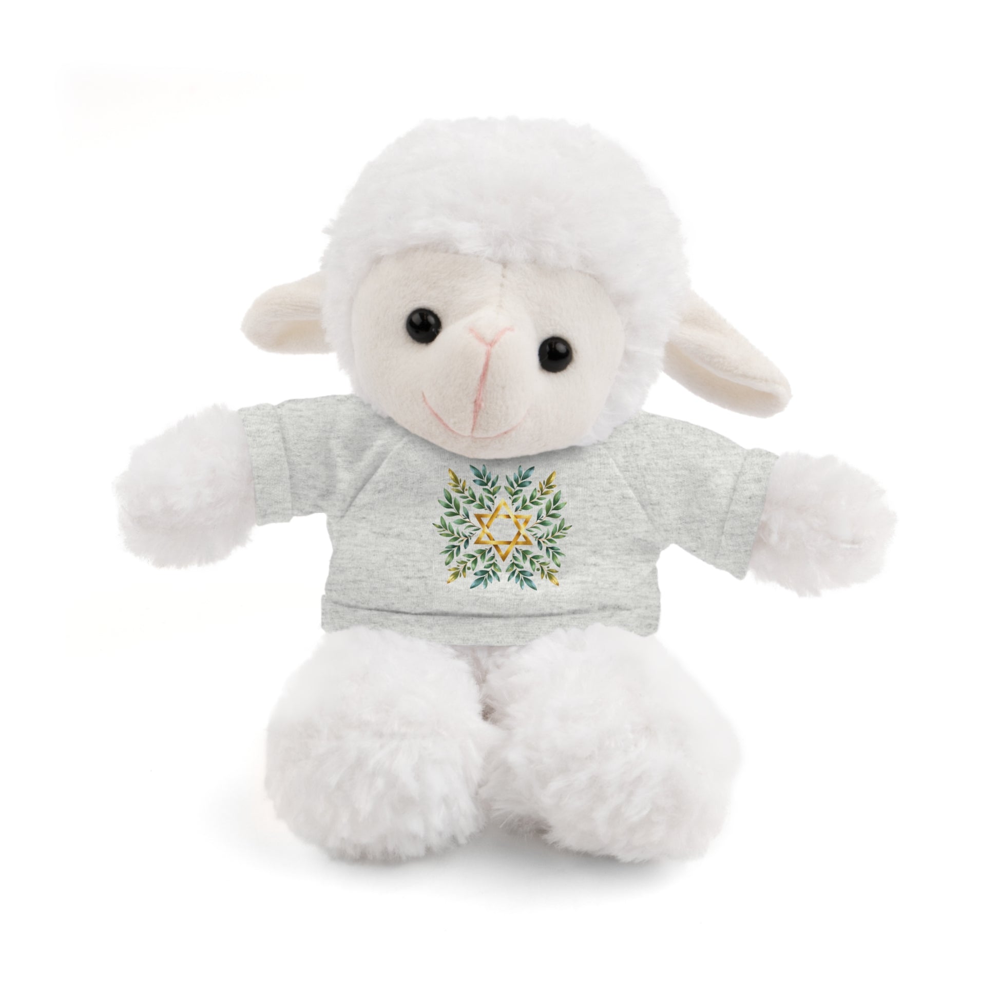 Star Of David Wreath Stuffed Animals with Tee - American Zionist