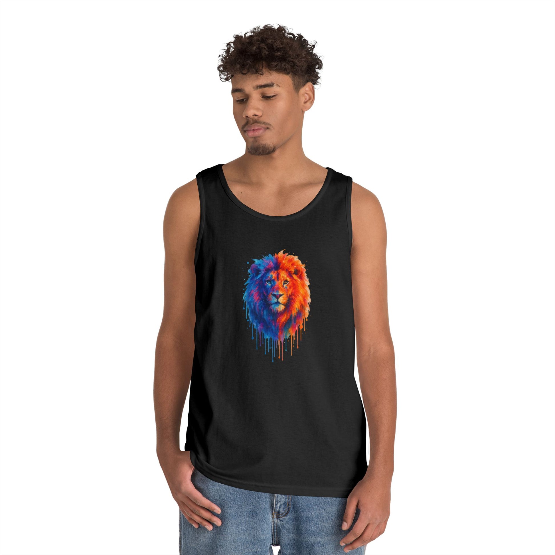 Judah Unleashed Unisex Heavy Cotton Tank Top - American Zionist