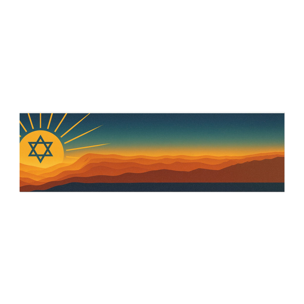 Promise At Dawn Car Magnets - American Zionist
