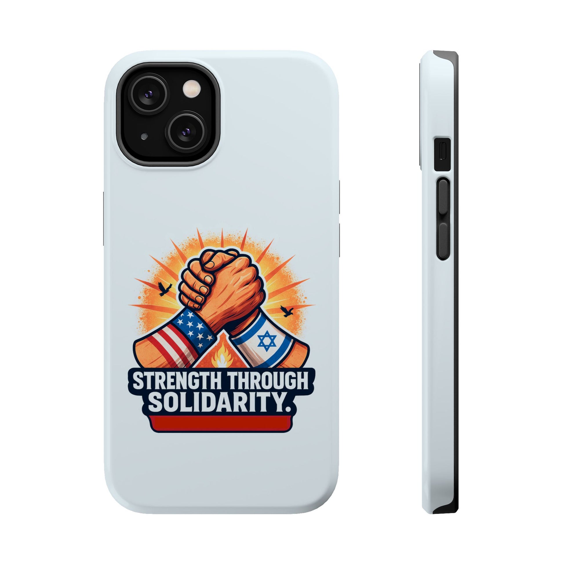 Strength Through Solidarity Magnetic Tough Cases - American Zionist