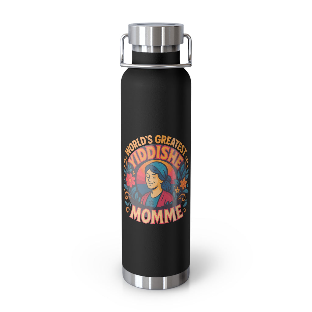 Yiddishe Momme Copper Vacuum Insulated Bottle, 22oz - American Zionist