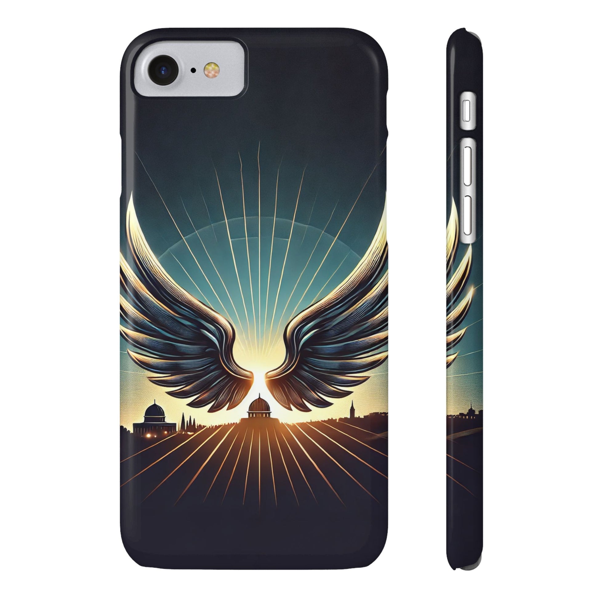 Sunset Wings Slim Phone Cases - American Zionist