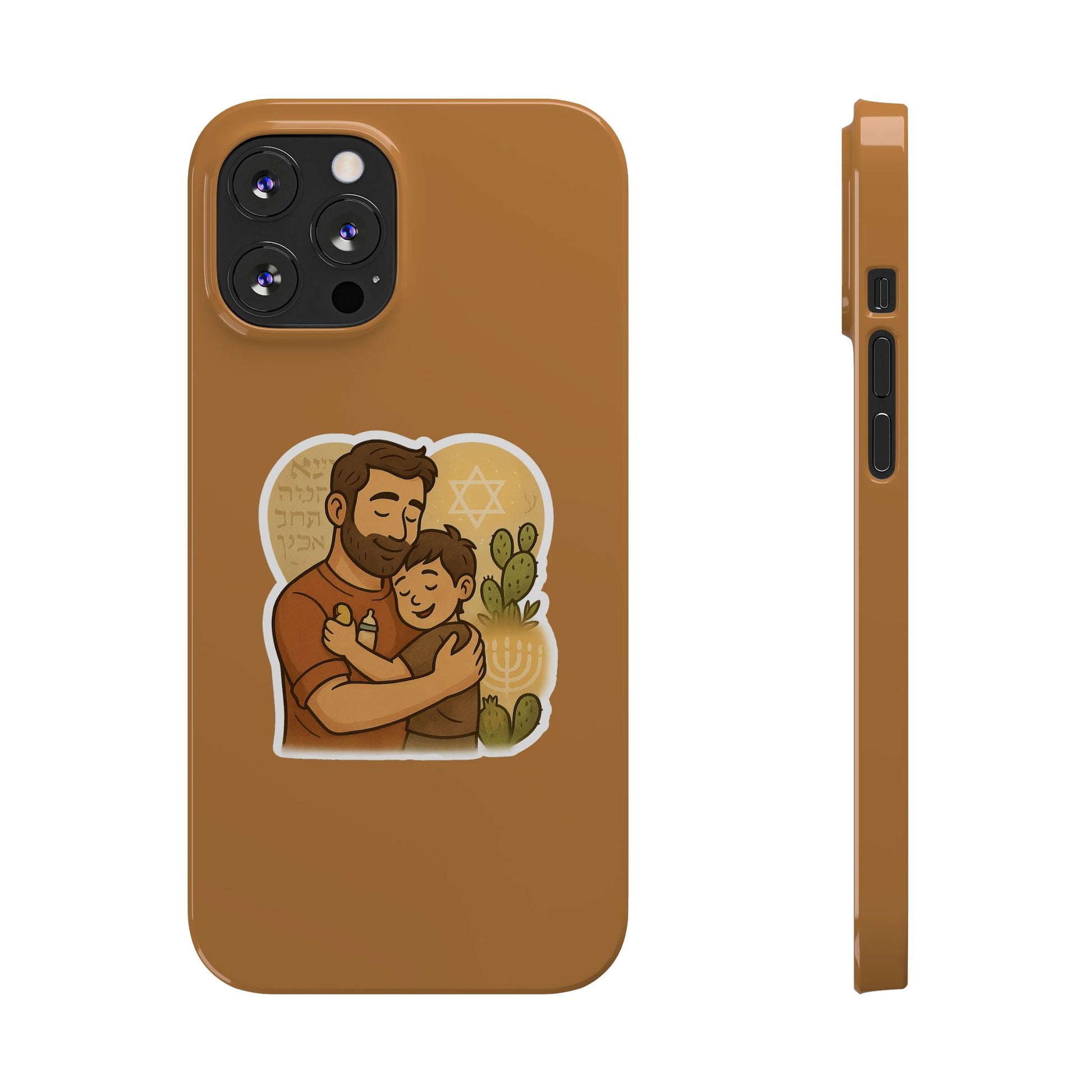 Dad Love Slim Phone Cases - American Zionist
