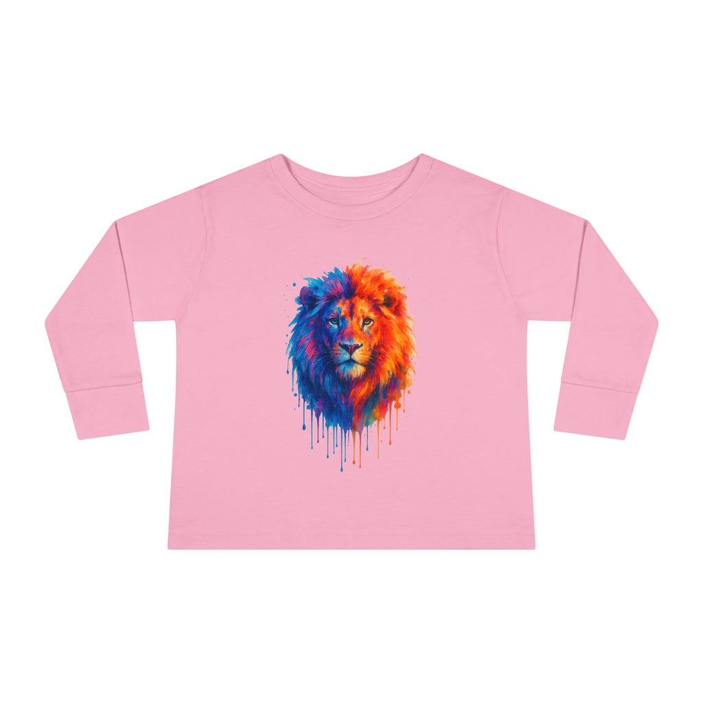 Judah Unleashed Toddler Long Sleeve Tee - American Zionist