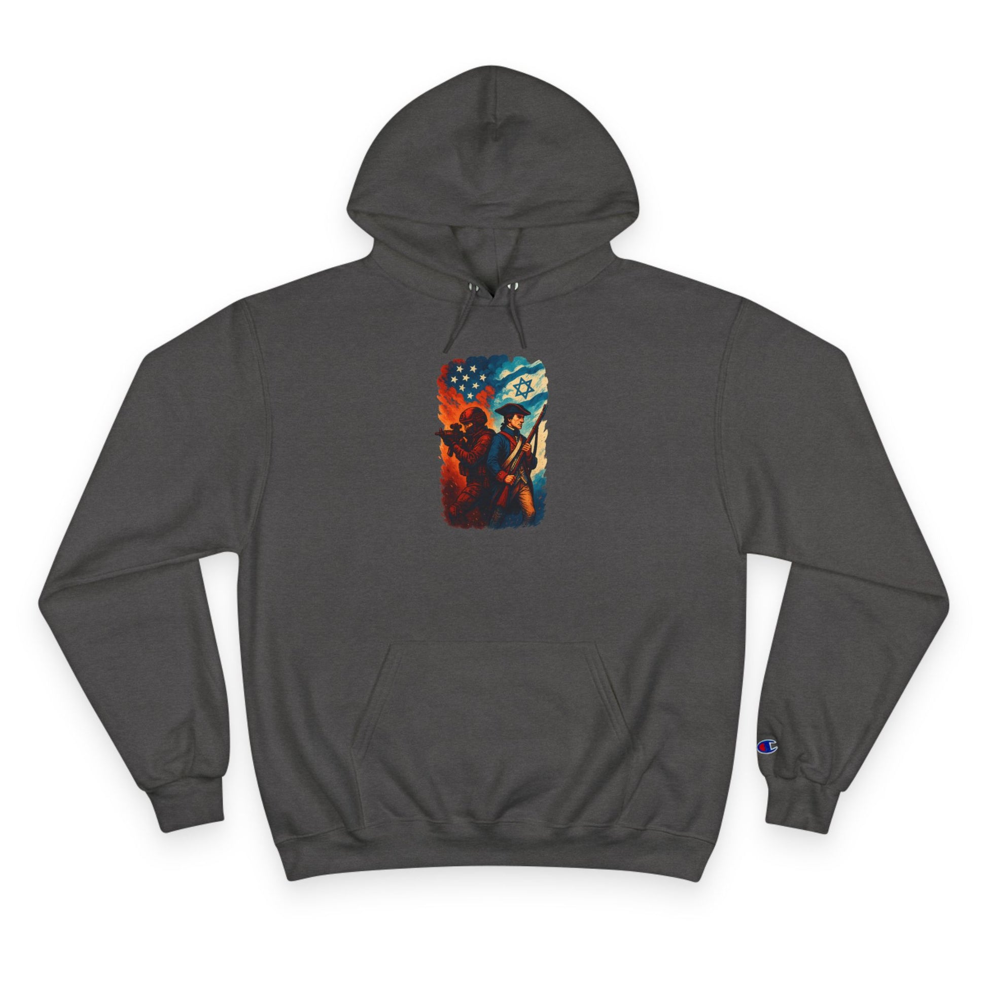 Defenders Across Generations Champion Hoodie - American Zionist