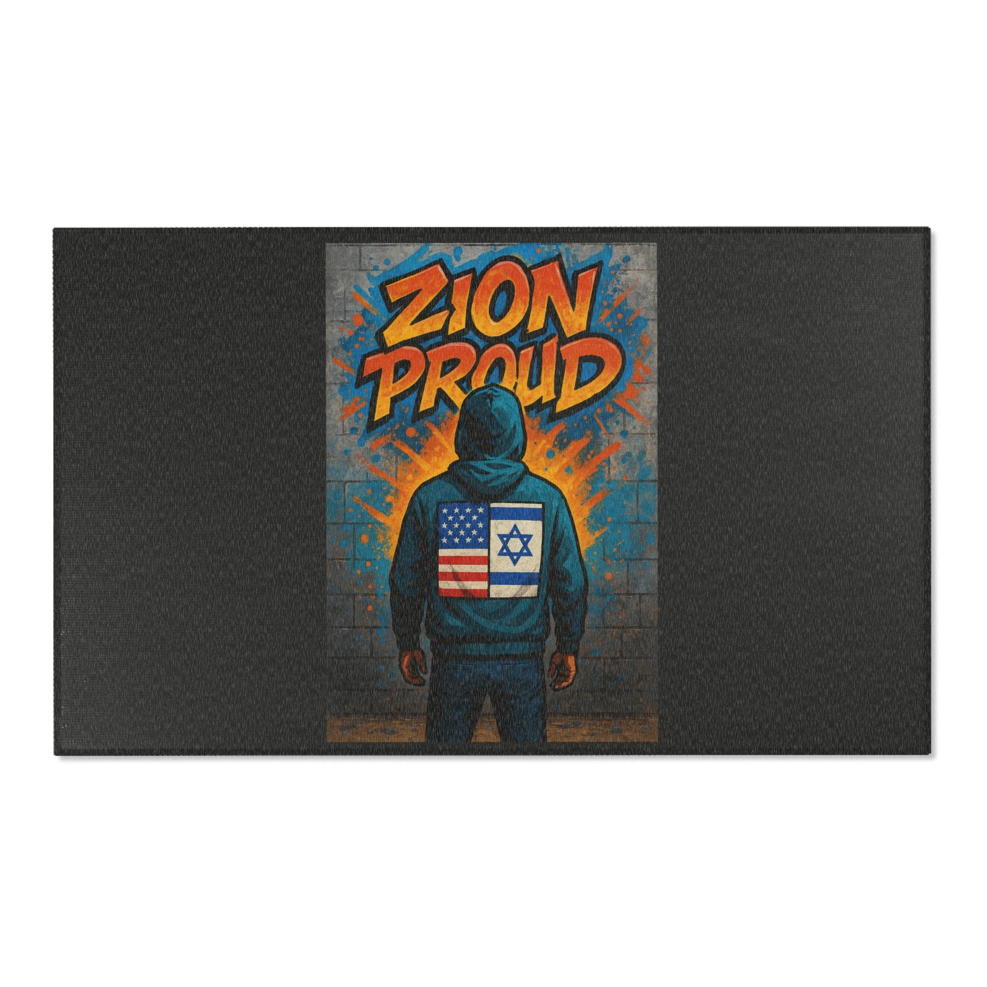 Zion Proud Area Rugs - American Zionist
