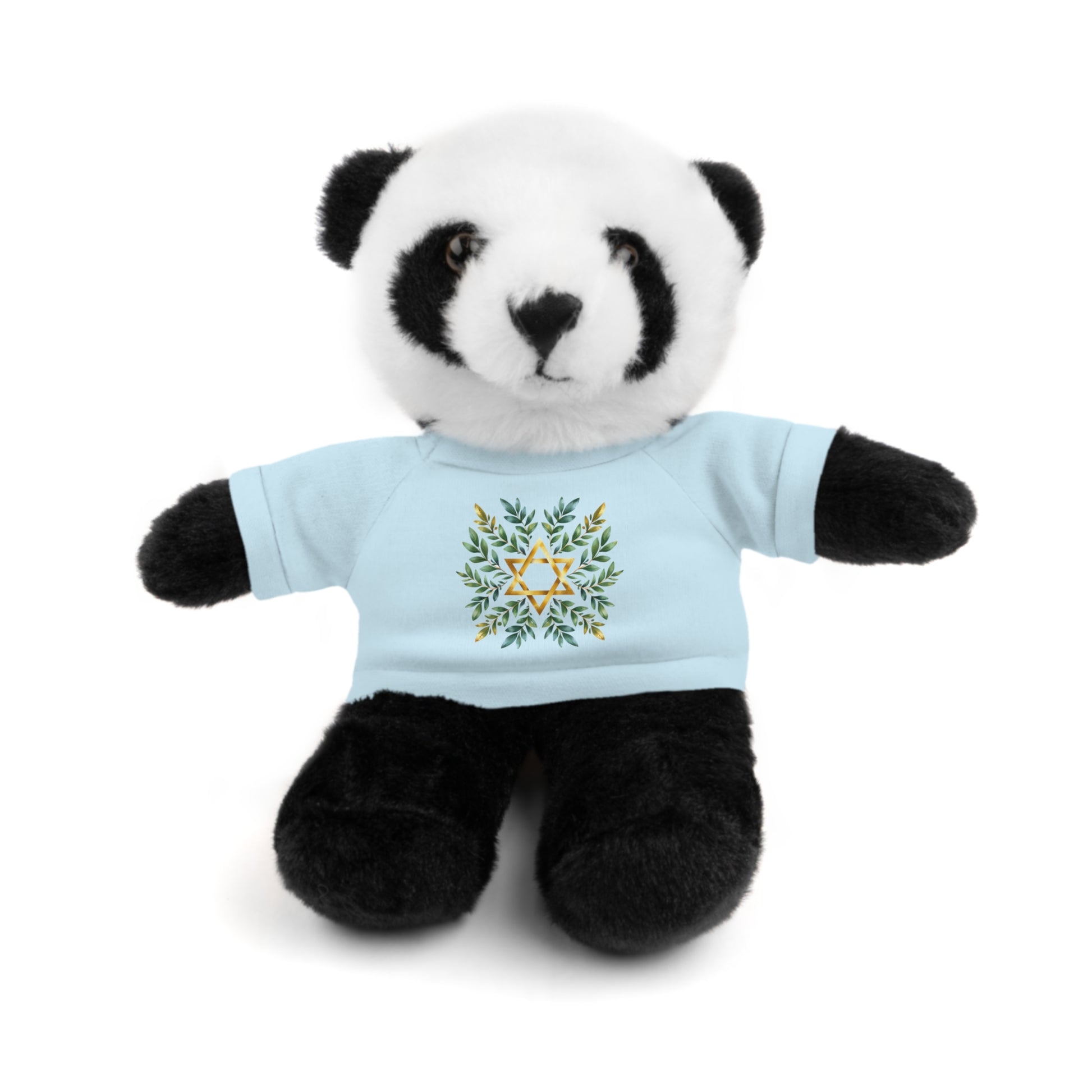 Star Of David Wreath Stuffed Animals with Tee - American Zionist
