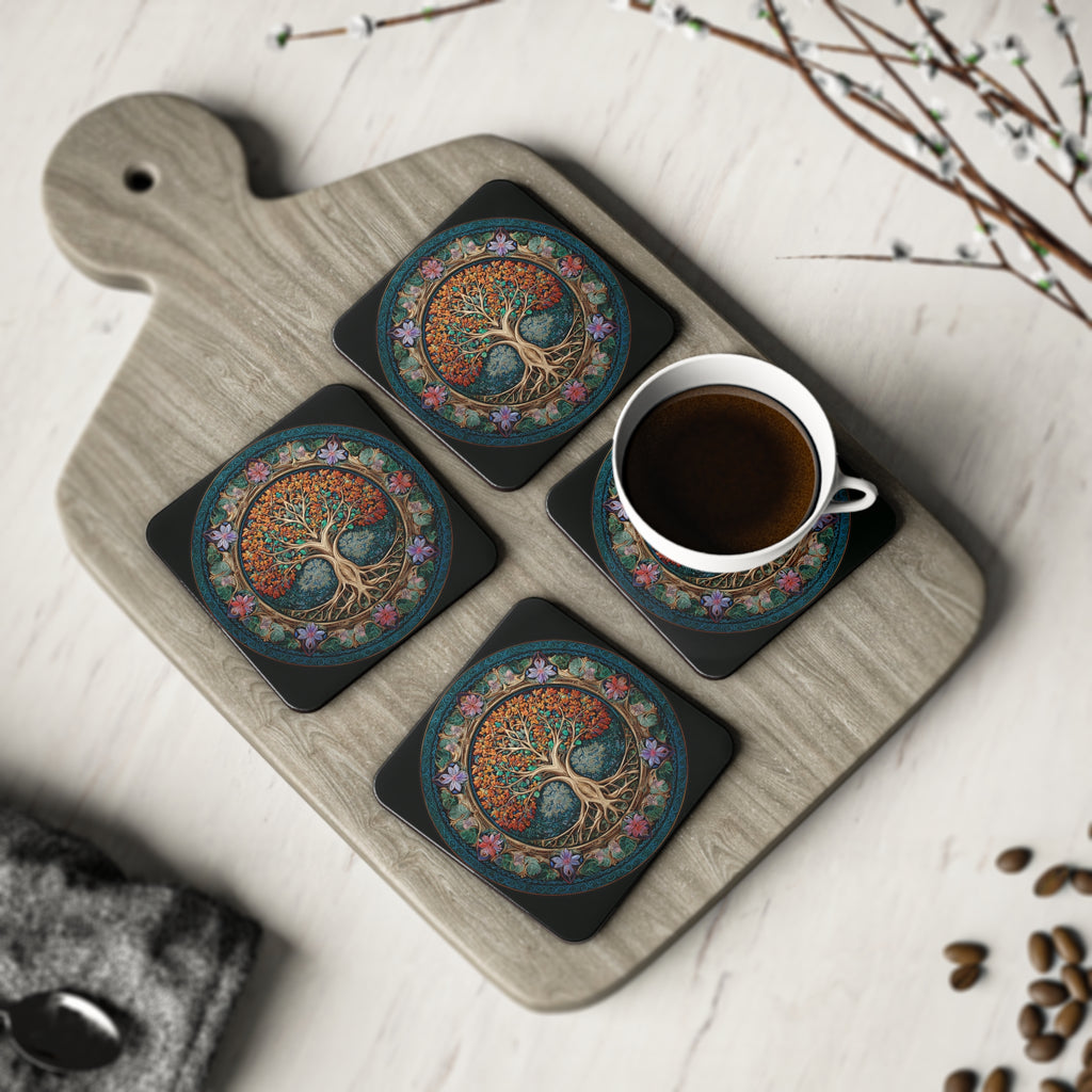 Blossoming Seasons Coasters - American Zionist