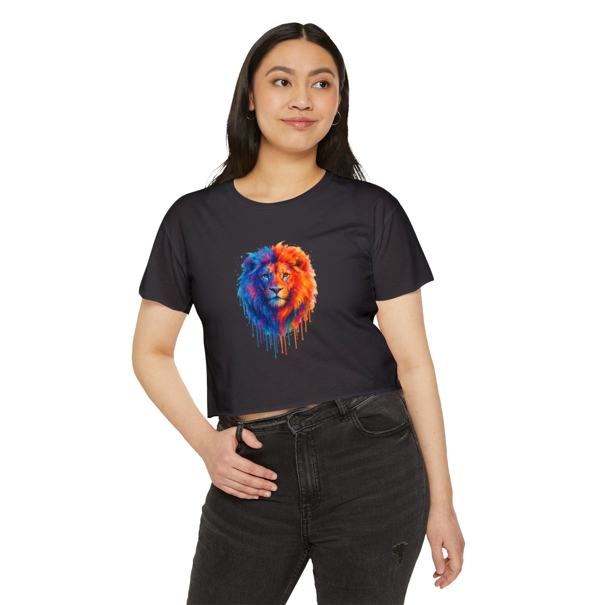 Judah Unleashed Women's Festival Crop Top - American Zionist