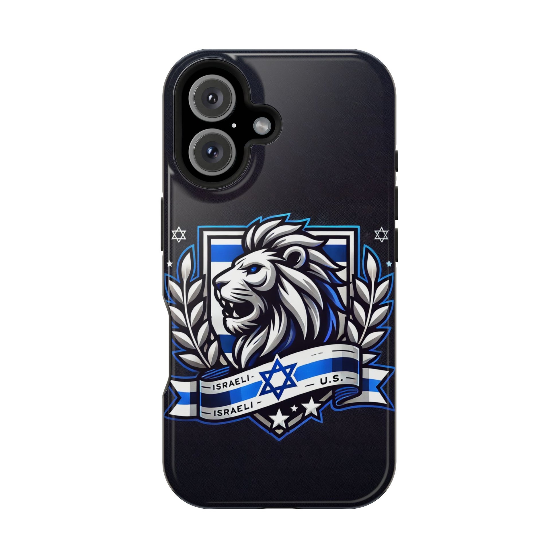 Lion of Judah Crest Magnetic Tough Cases - American Zionist