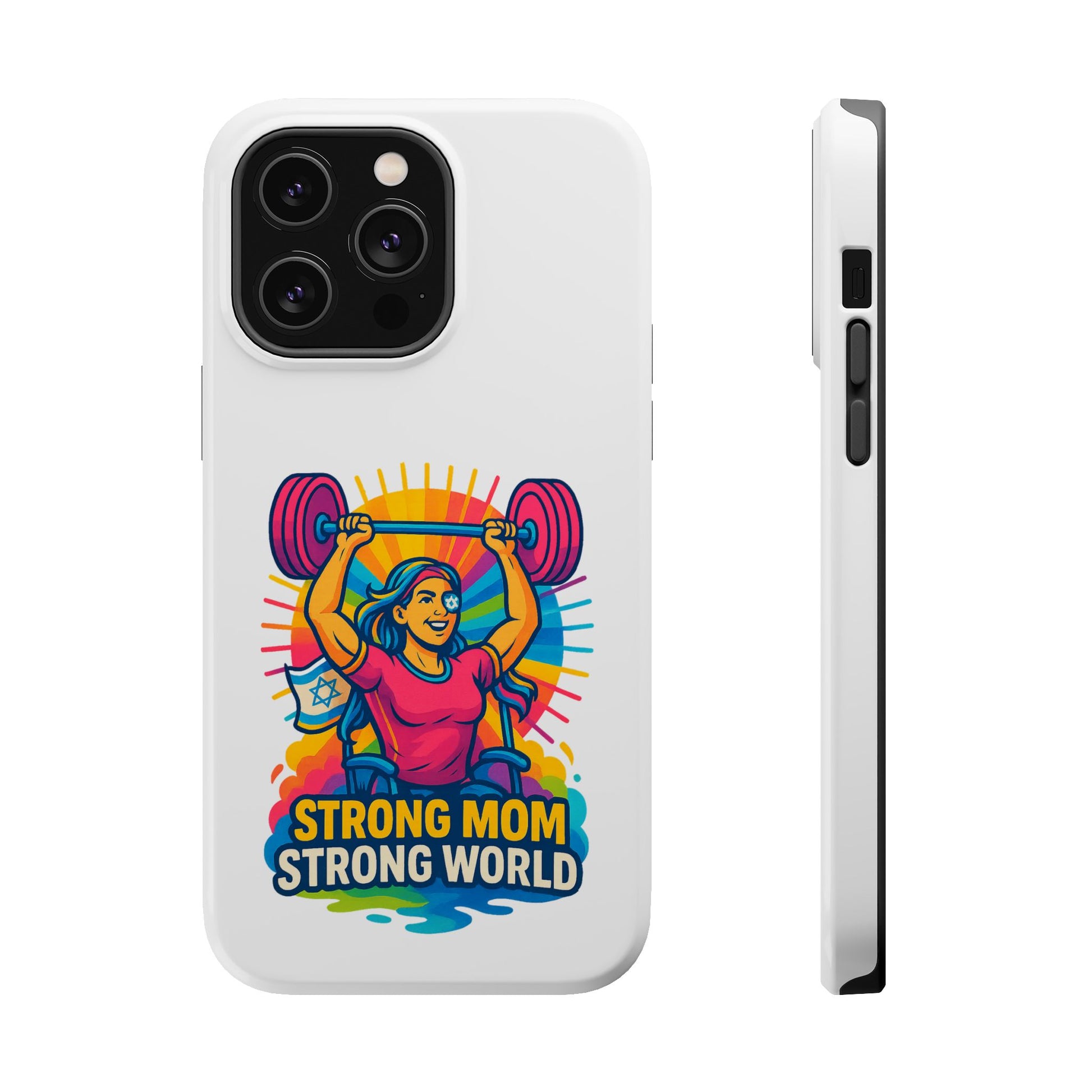 Strong Mom Magnetic Tough Case - American Zionist