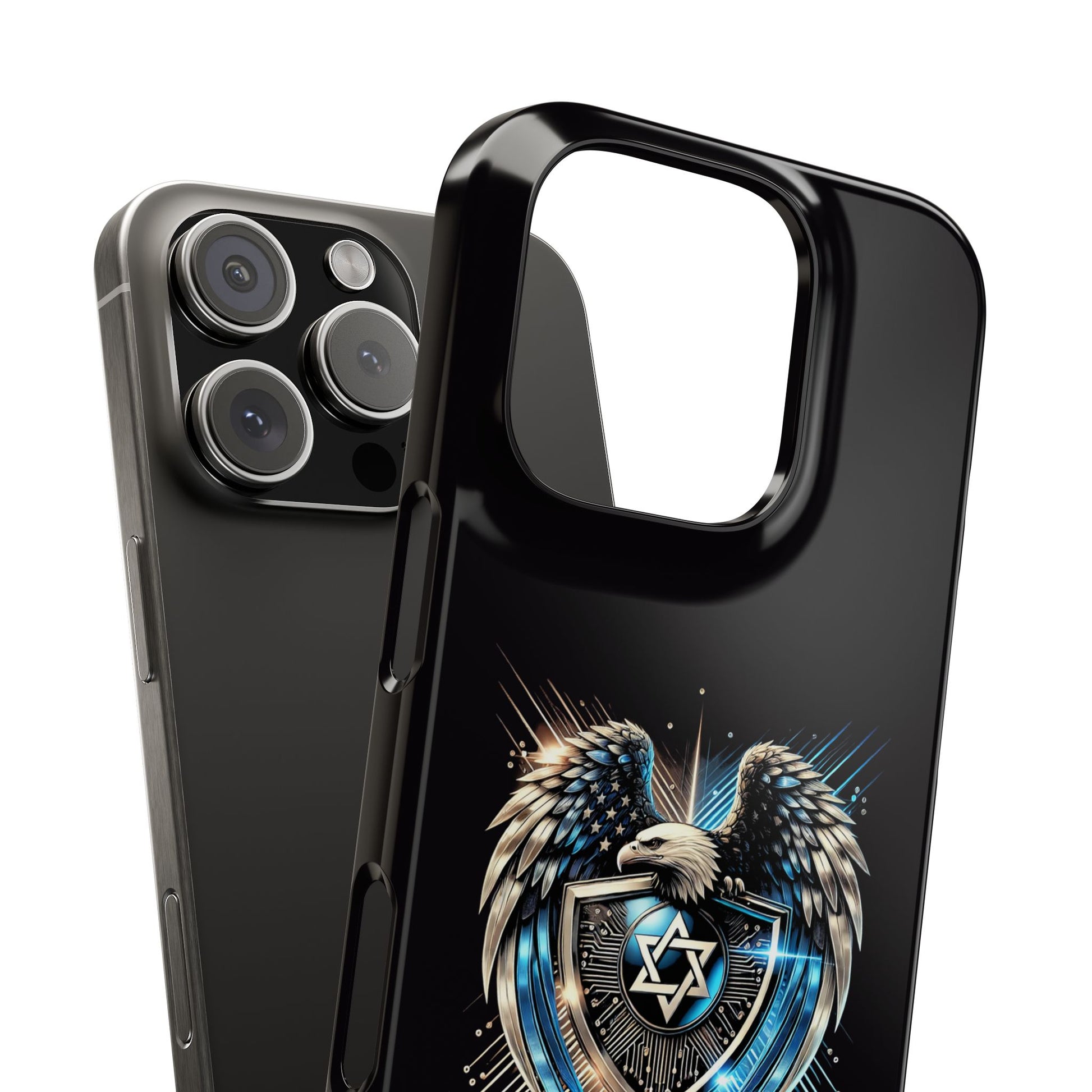 Wings of Zion Slim Phone Cases - American Zionist