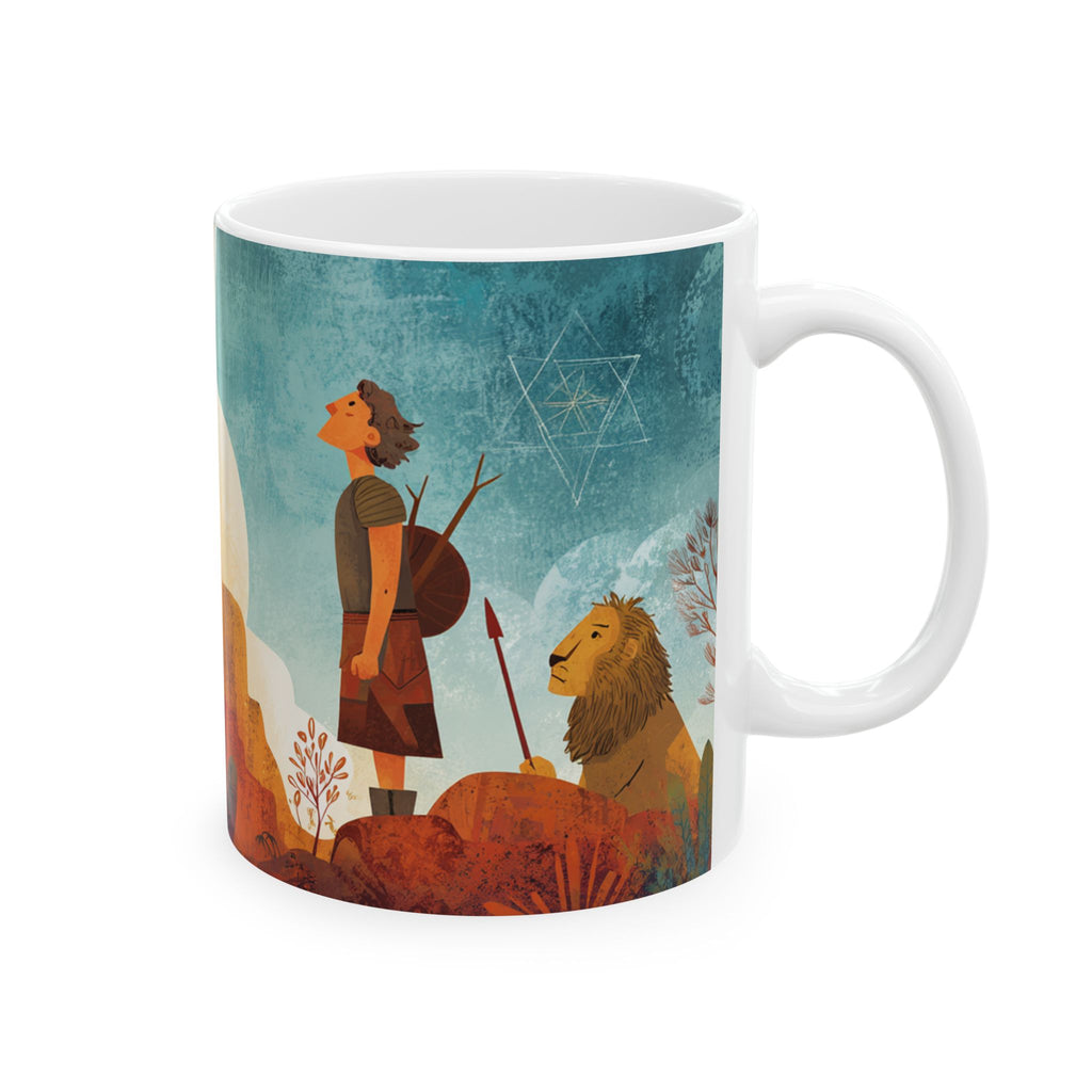 Jerusalem Adventurer Ceramic Mug 11oz, 15oz - American Zionist