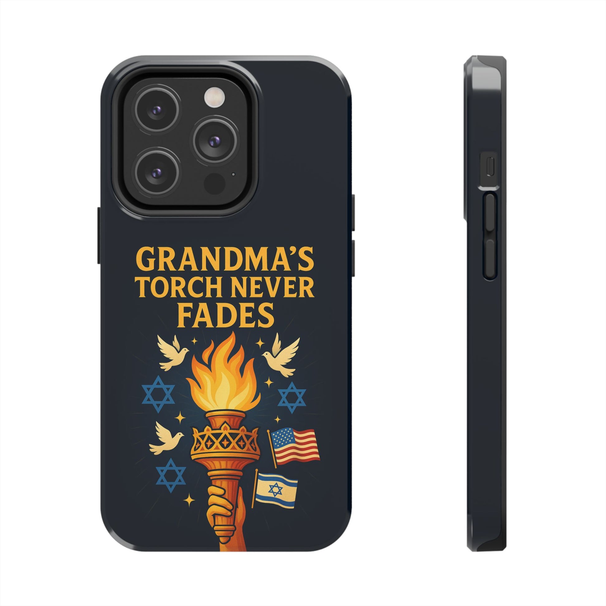 Grandmas Touch Tough Phone Cases - American Zionist