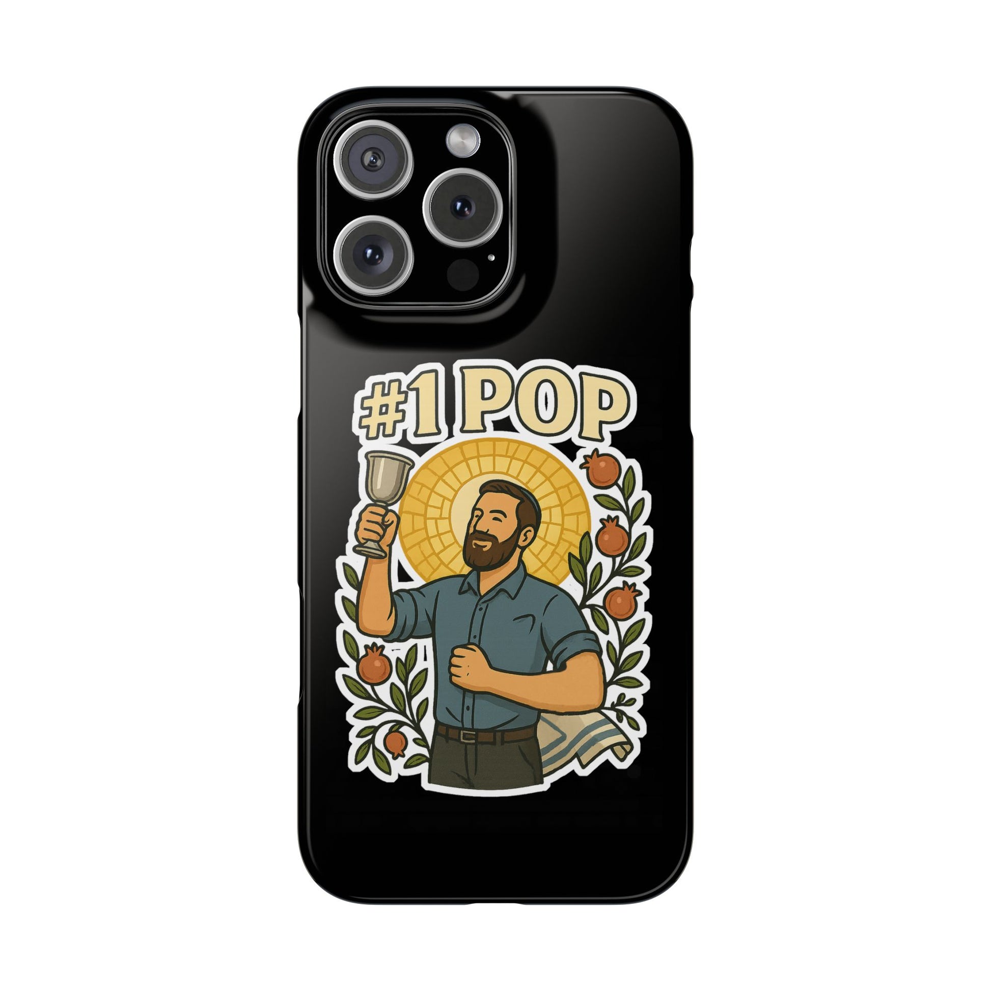 1 Pop Slim Phone Cases - American Zionist