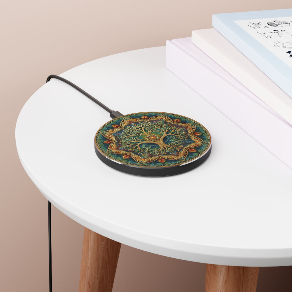 Sacred Roots Mandala Wireless Charger - American Zionist