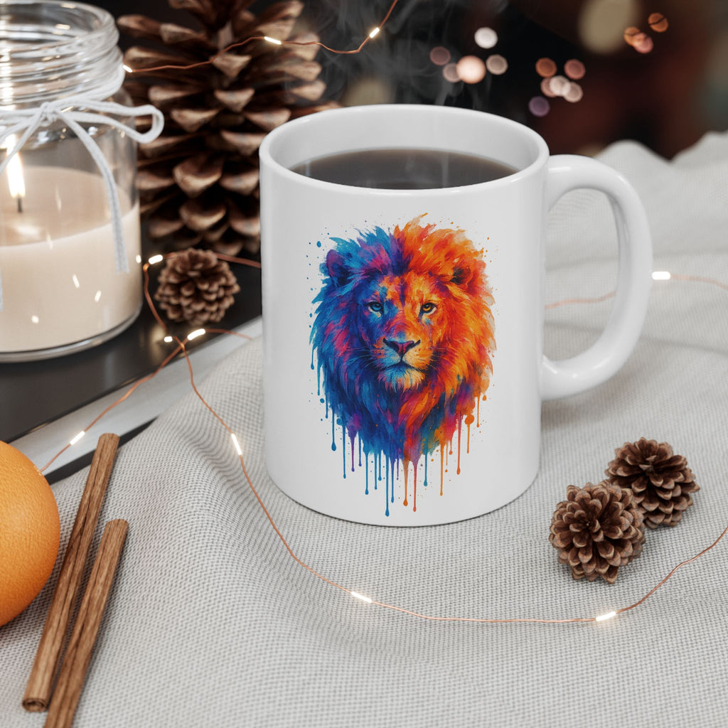 Judah Unleashed Ceramic Mug, (11oz, 15oz) - American Zionist