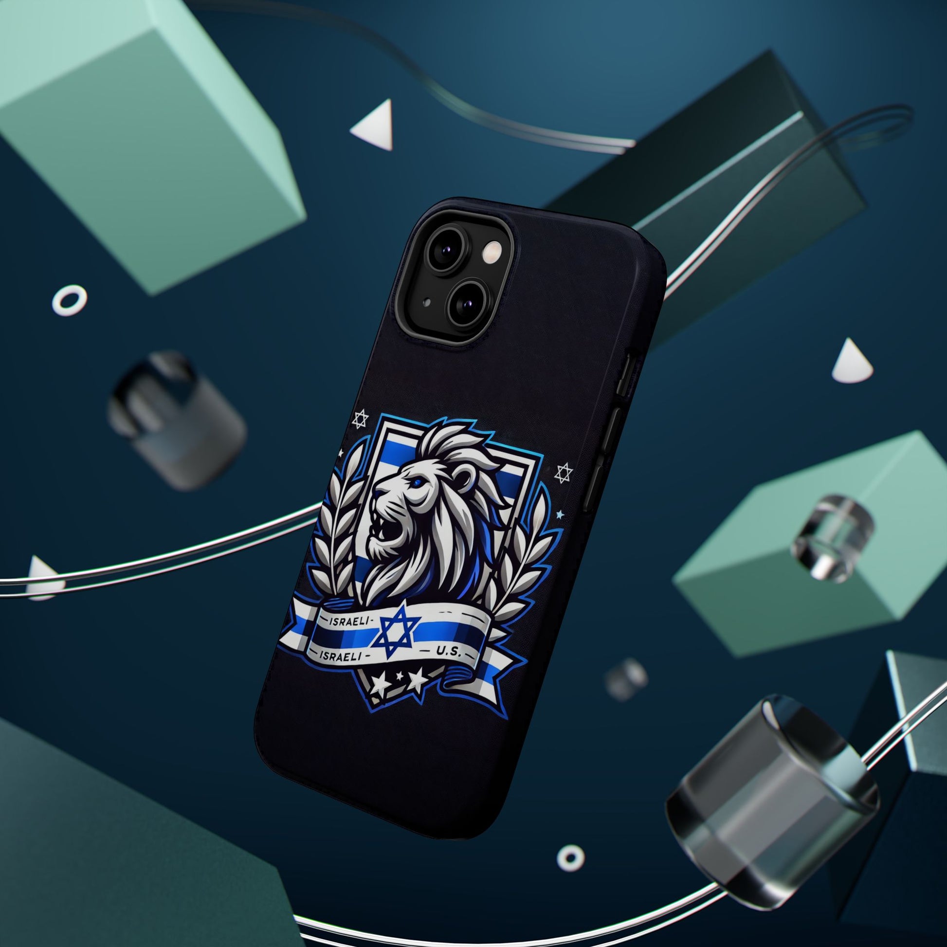Lion of Judah Crest Magnetic Tough Cases - American Zionist