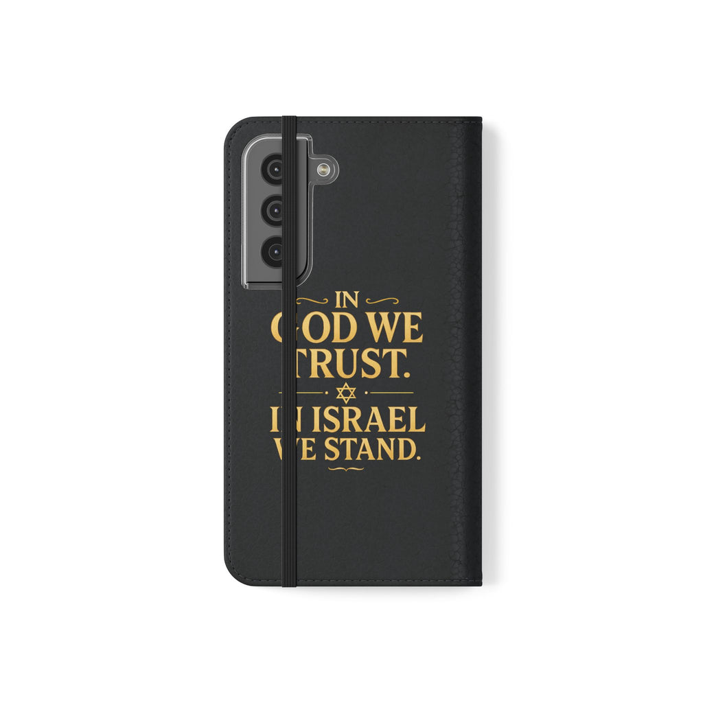 In God With Israel Flip Cases - American Zionist