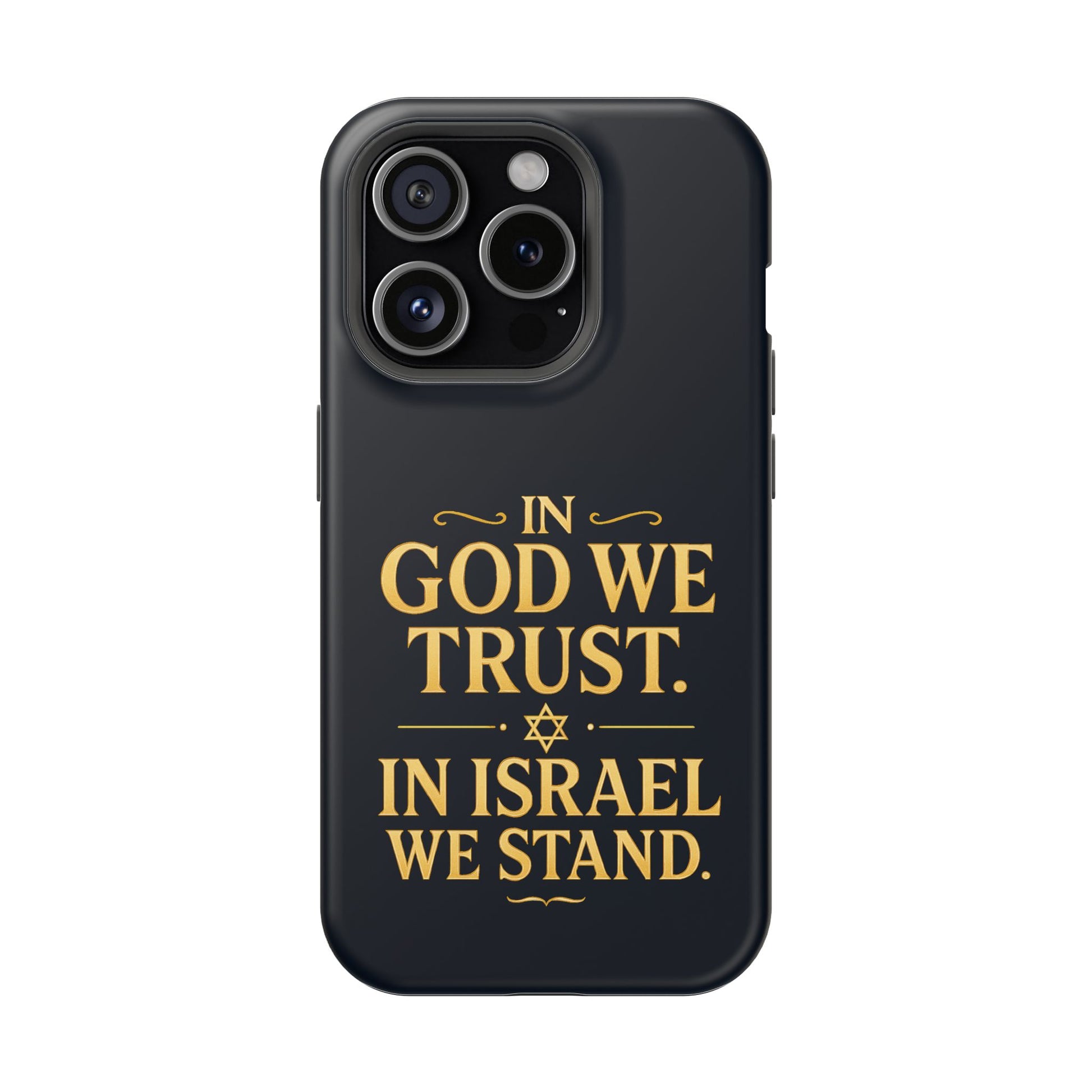 In God With Israel Magnetic Tough Cases - American Zionist