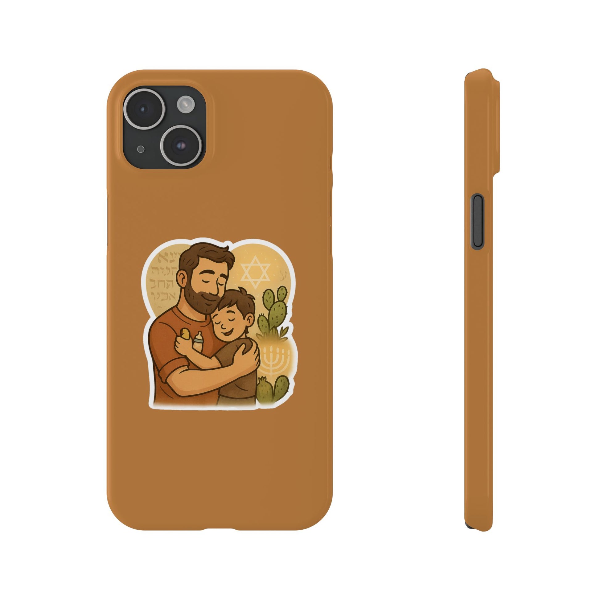 Dad Love Slim Phone Cases - American Zionist