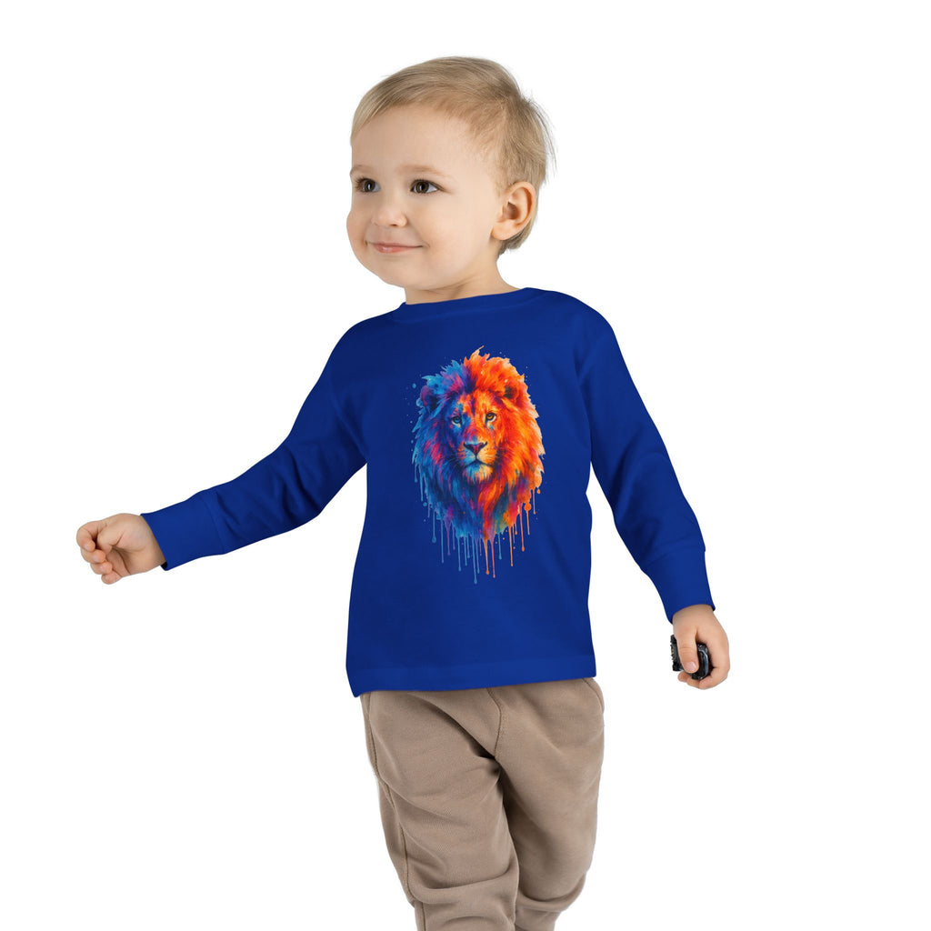 Judah Unleashed Toddler Long Sleeve Tee - American Zionist