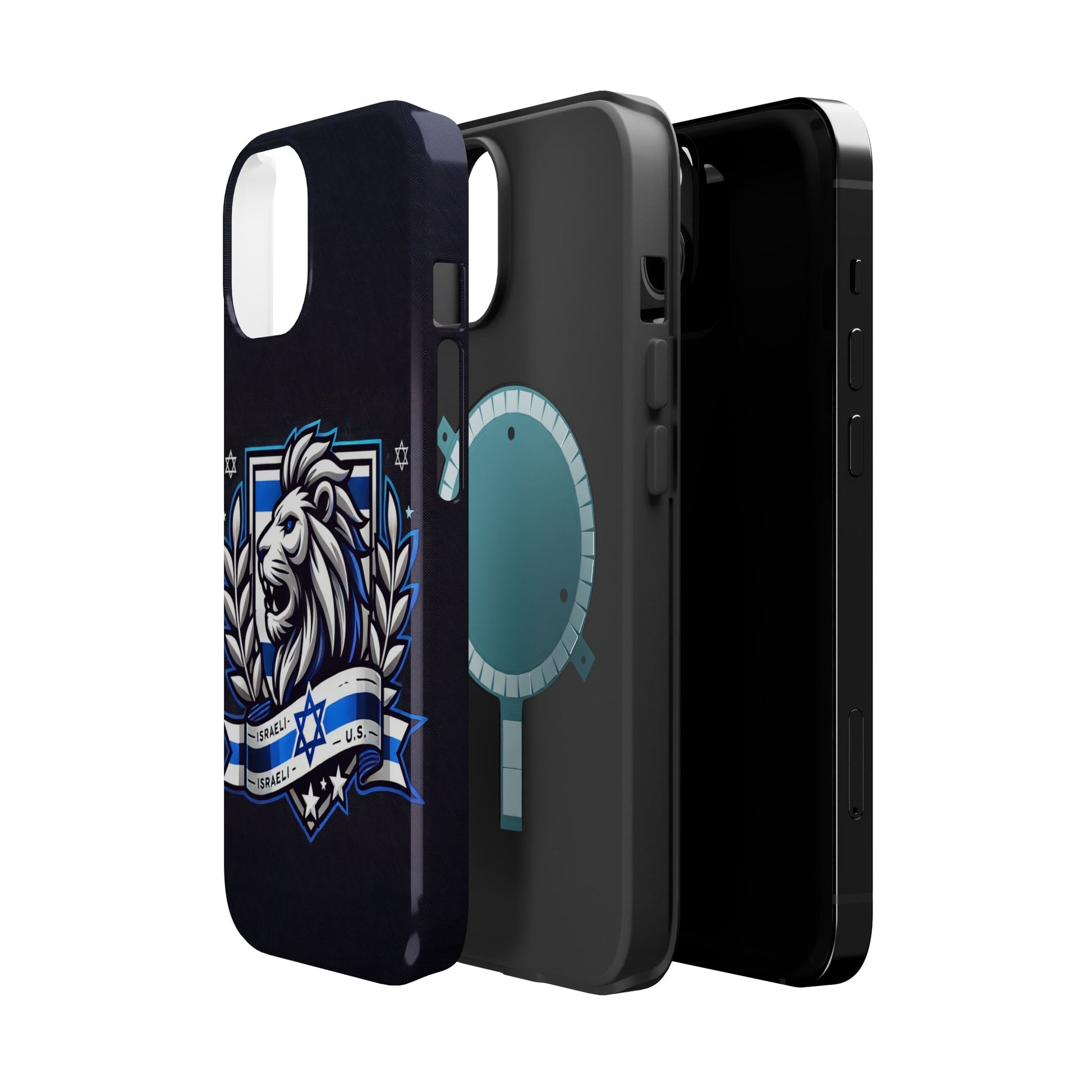Lion of Judah Crest Magnetic Tough Cases - American Zionist