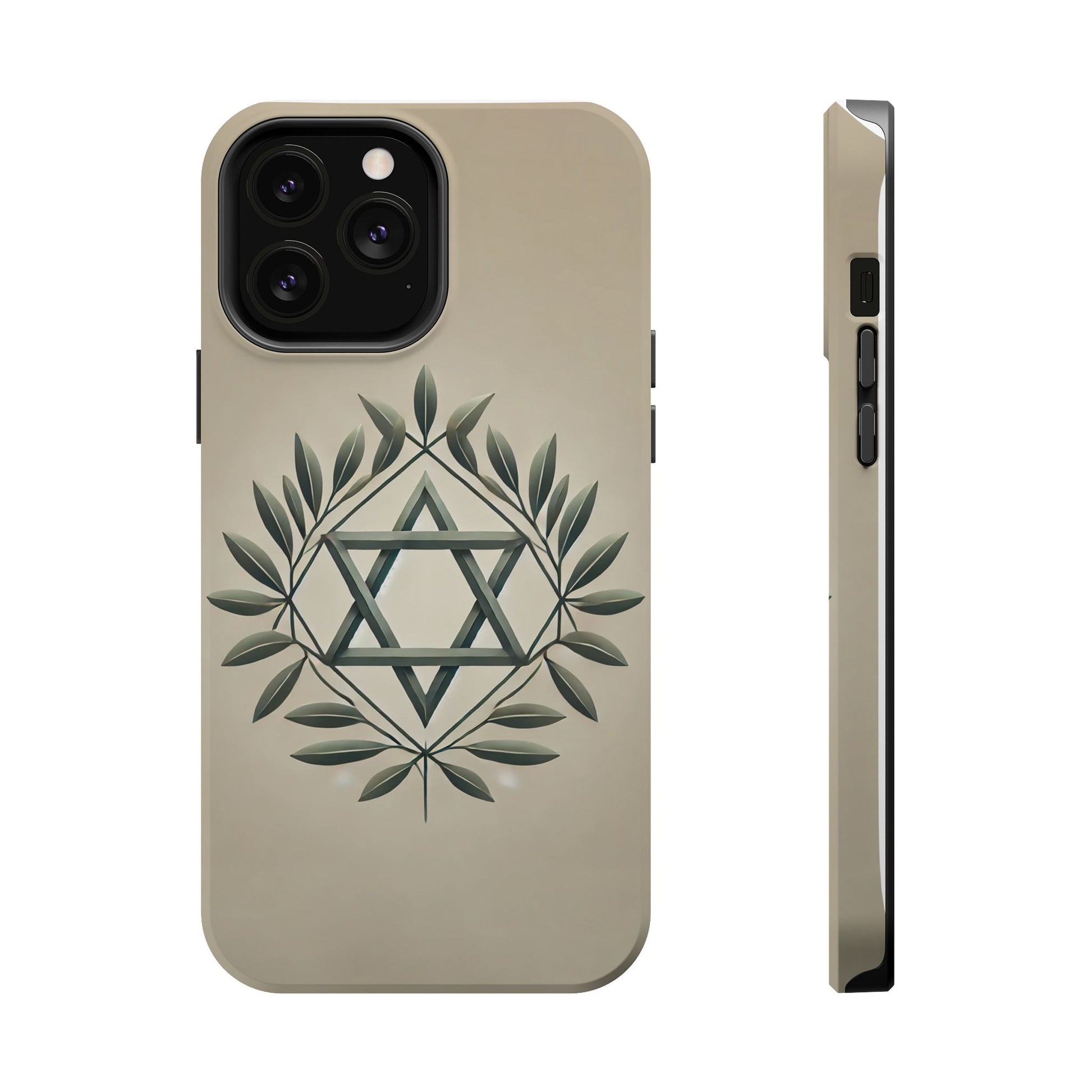 Olive and Star of David Magnetic Tough Cases - American Zionist