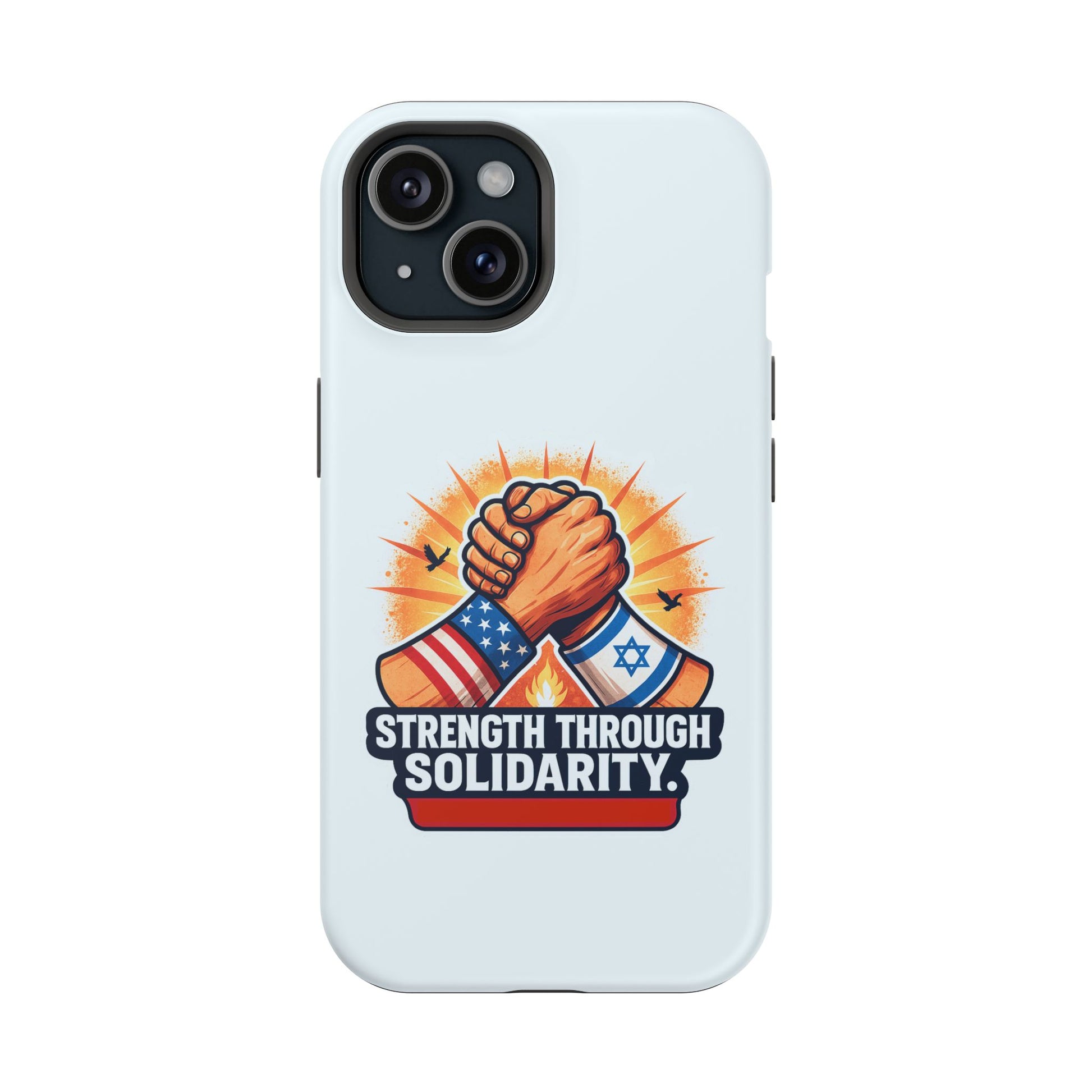 Strength Through Solidarity Magnetic Tough Cases - American Zionist