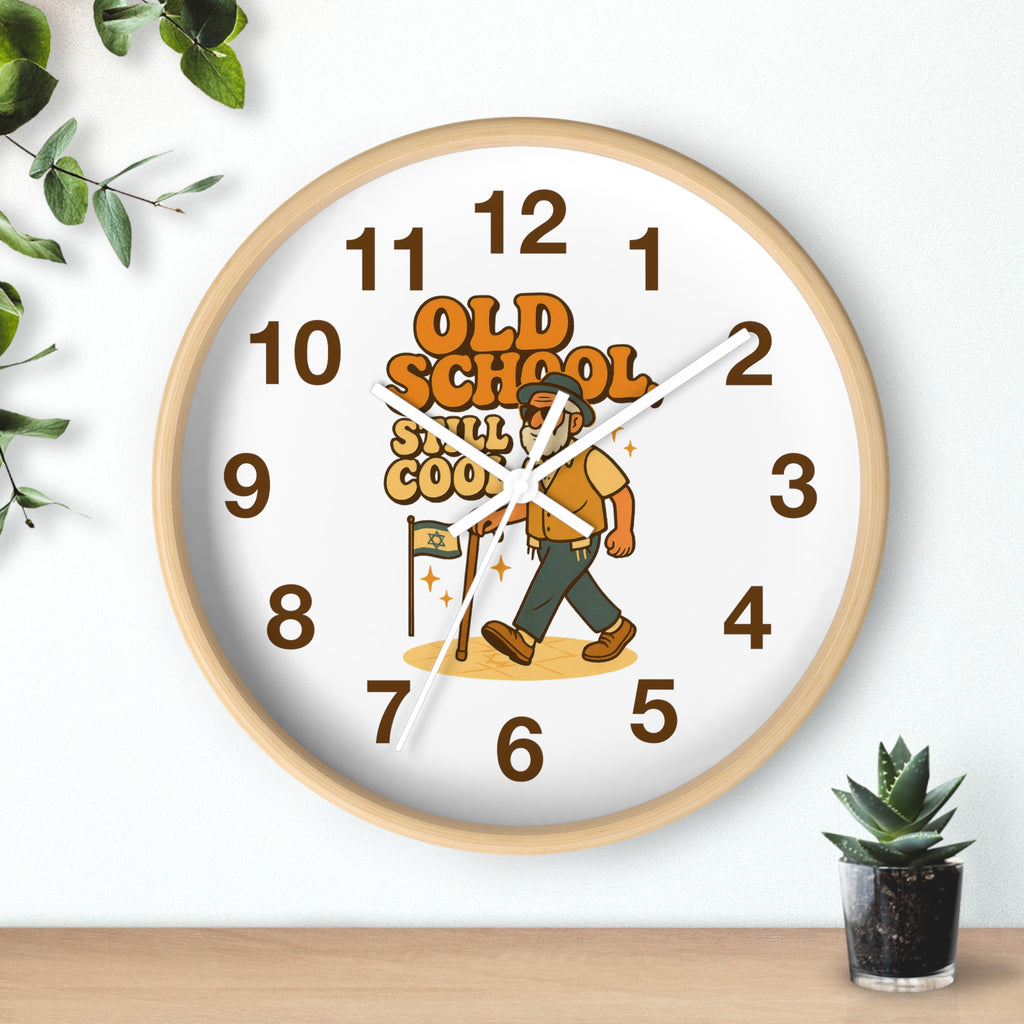 Old School Grandpa Wall Clock - American Zionist
