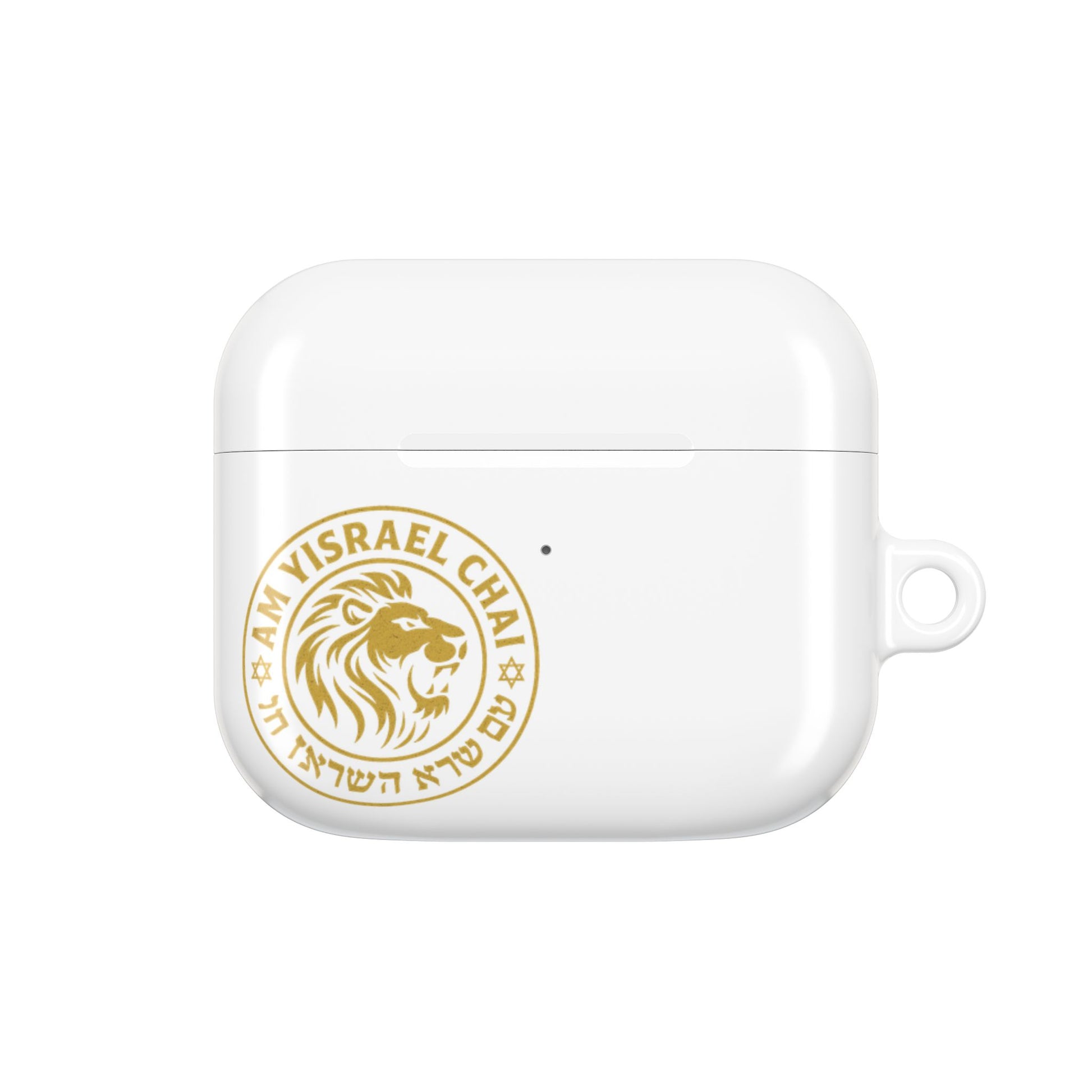 Am Yisrael Crest AirPod Cases - American Zionist