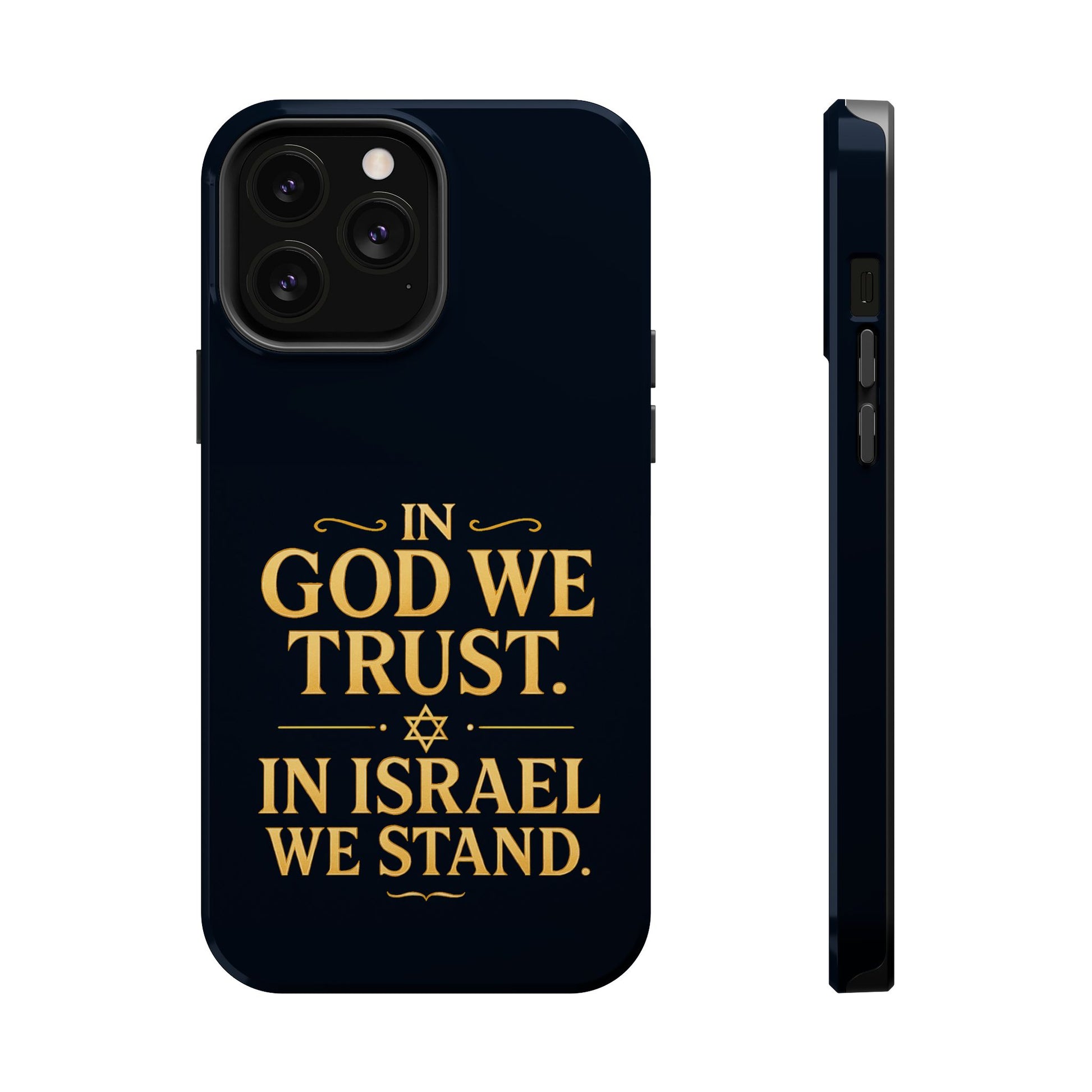In God With Israel Magnetic Tough Cases - American Zionist