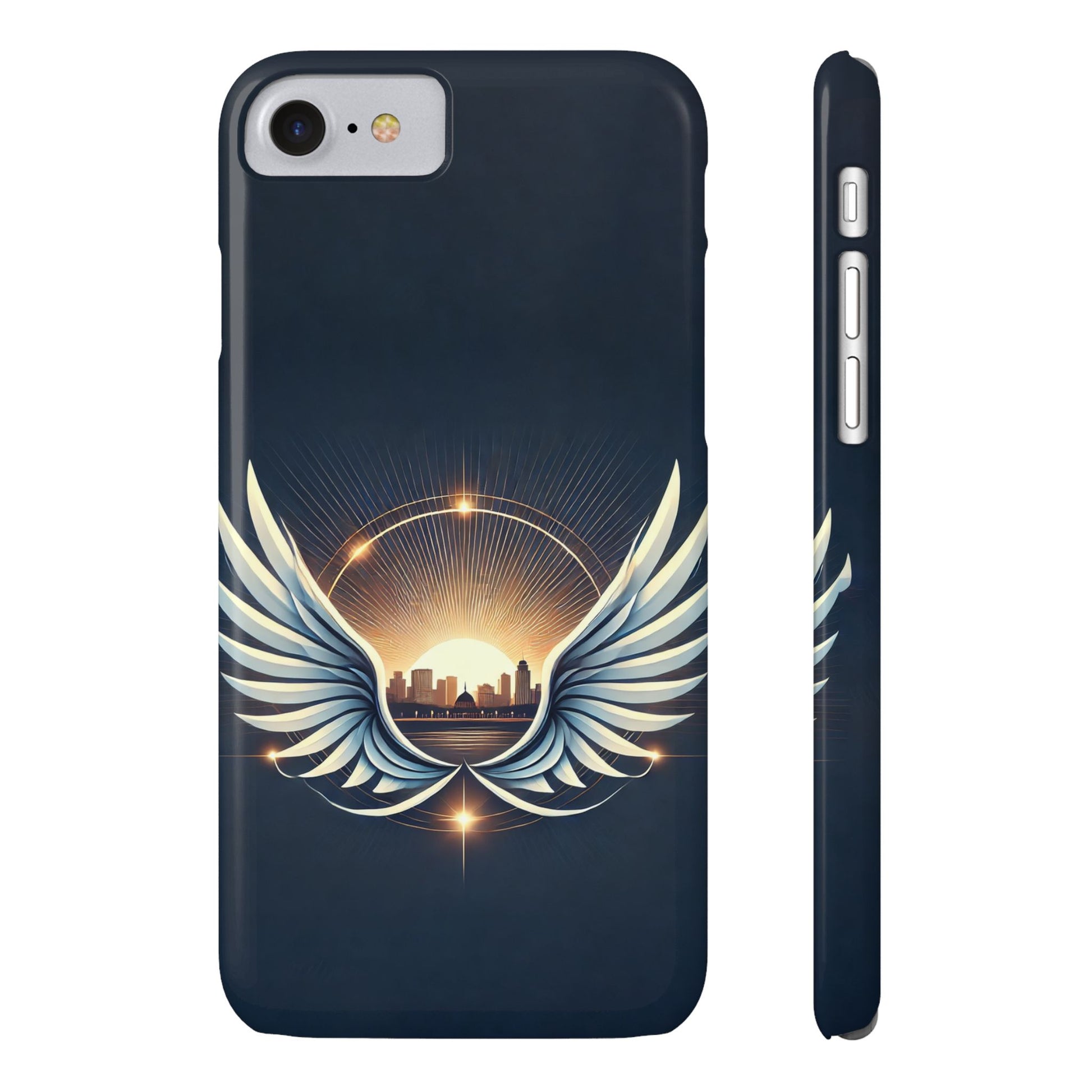 Sunrise Wings Slim Phone Cases - American Zionist