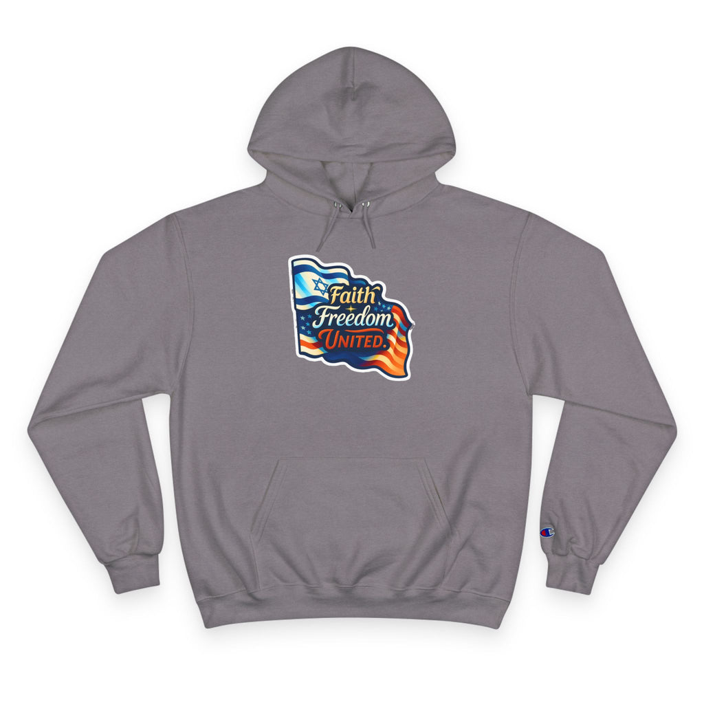 Faith Freedom United Champion Hoodie - American Zionist