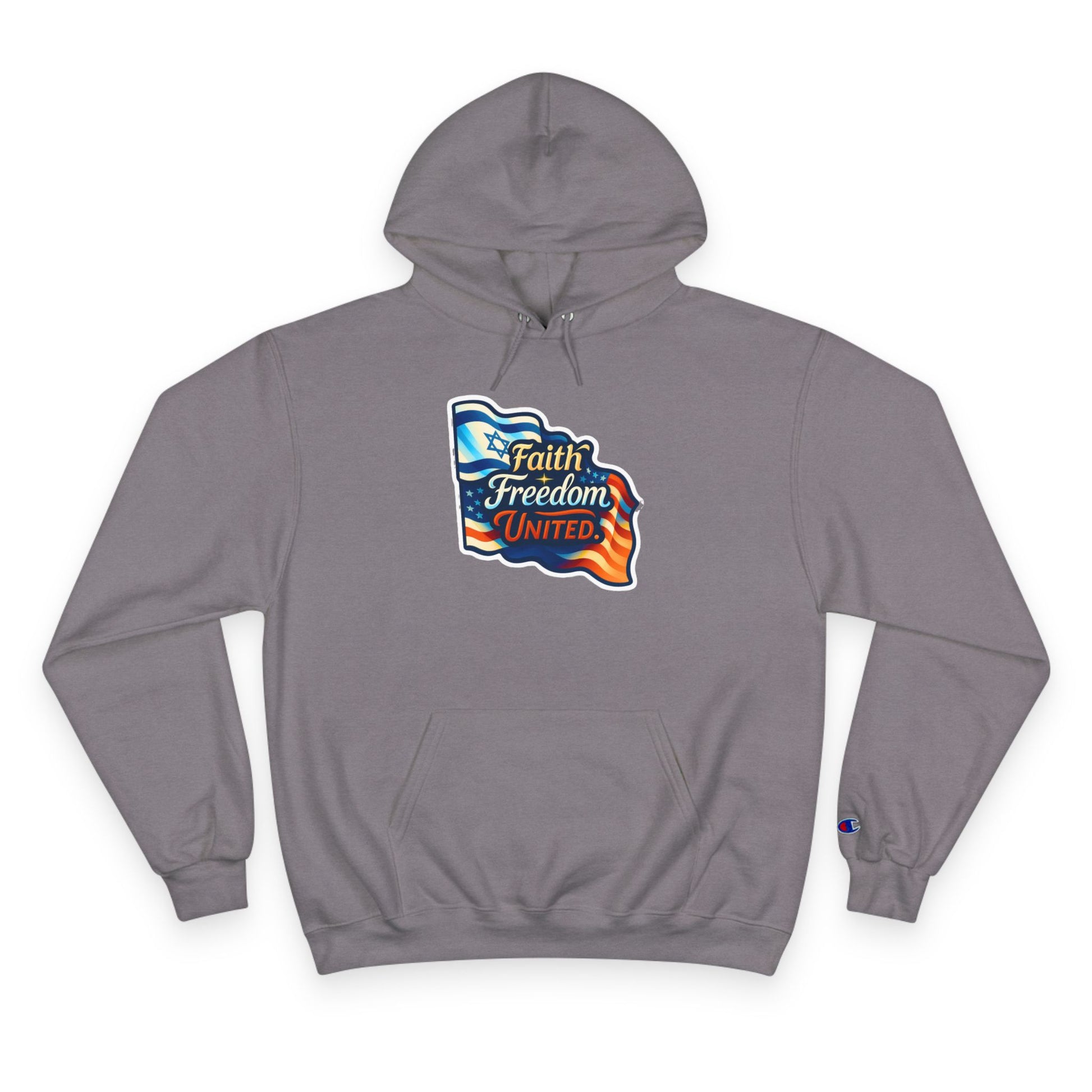 Faith Freedom United Champion Hoodie - American Zionist