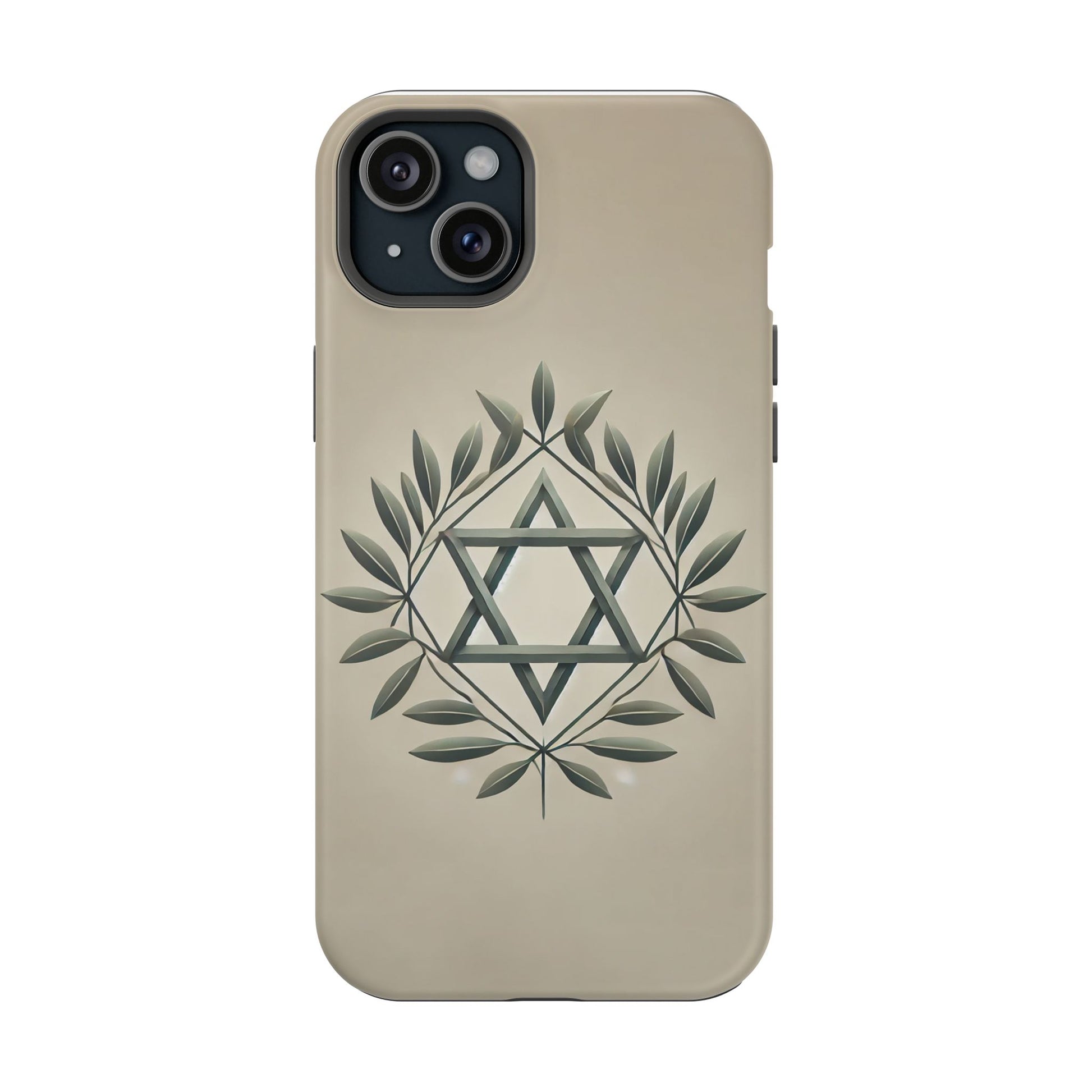 Olive and Star of David Magnetic Tough Cases - American Zionist