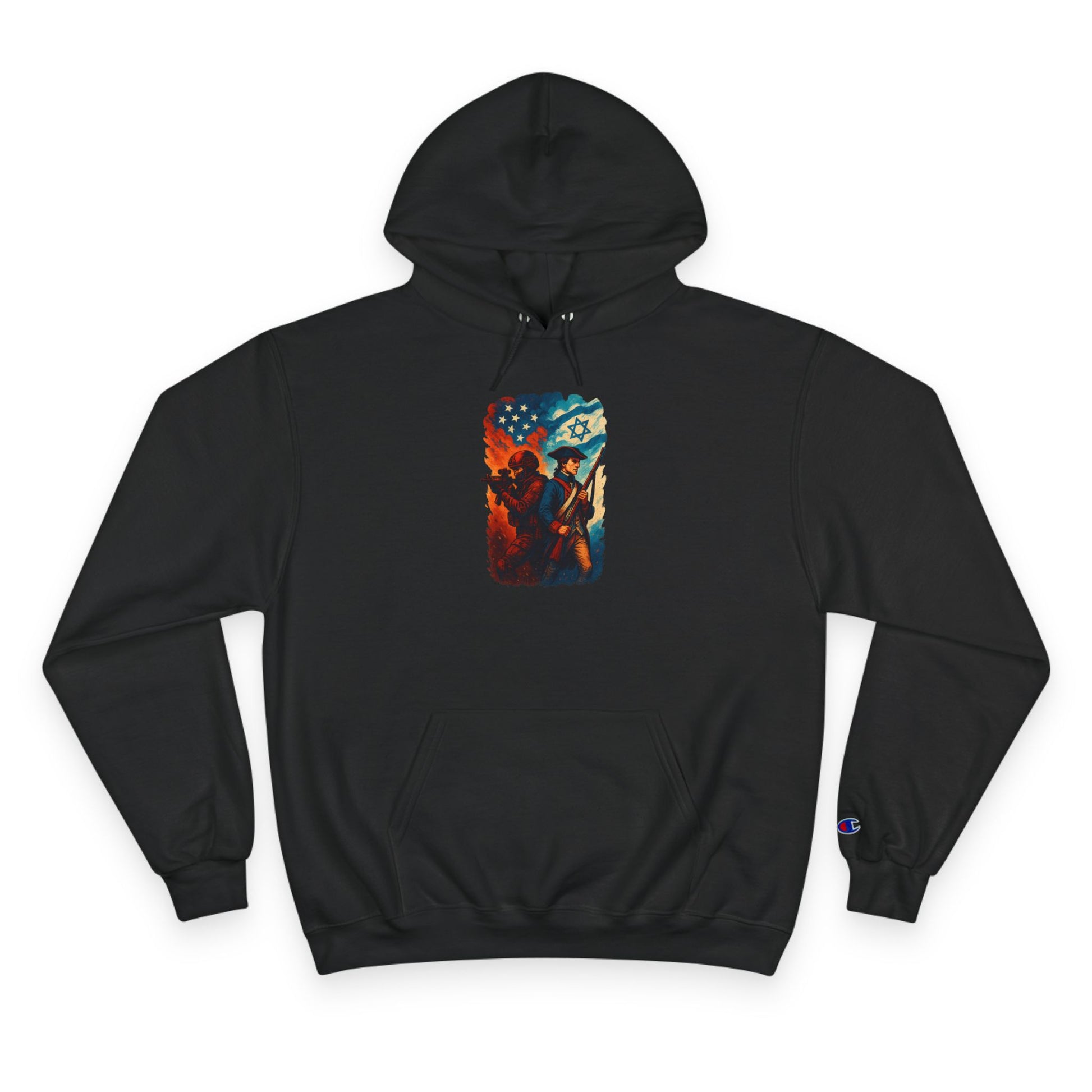 Defenders Across Generations Champion Hoodie - American Zionist