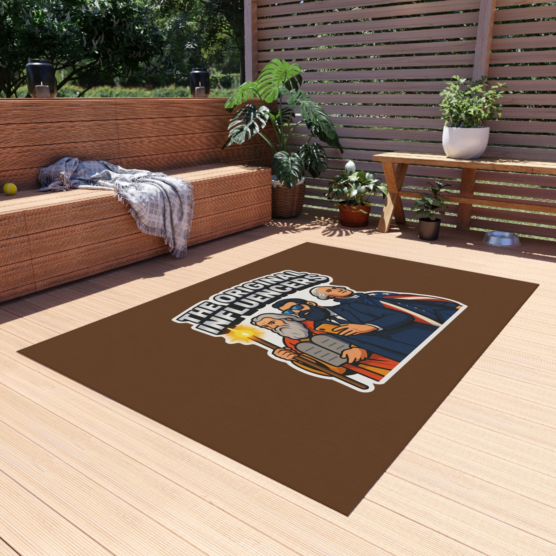 Original Influencers Outdoor Rug - American Zionist