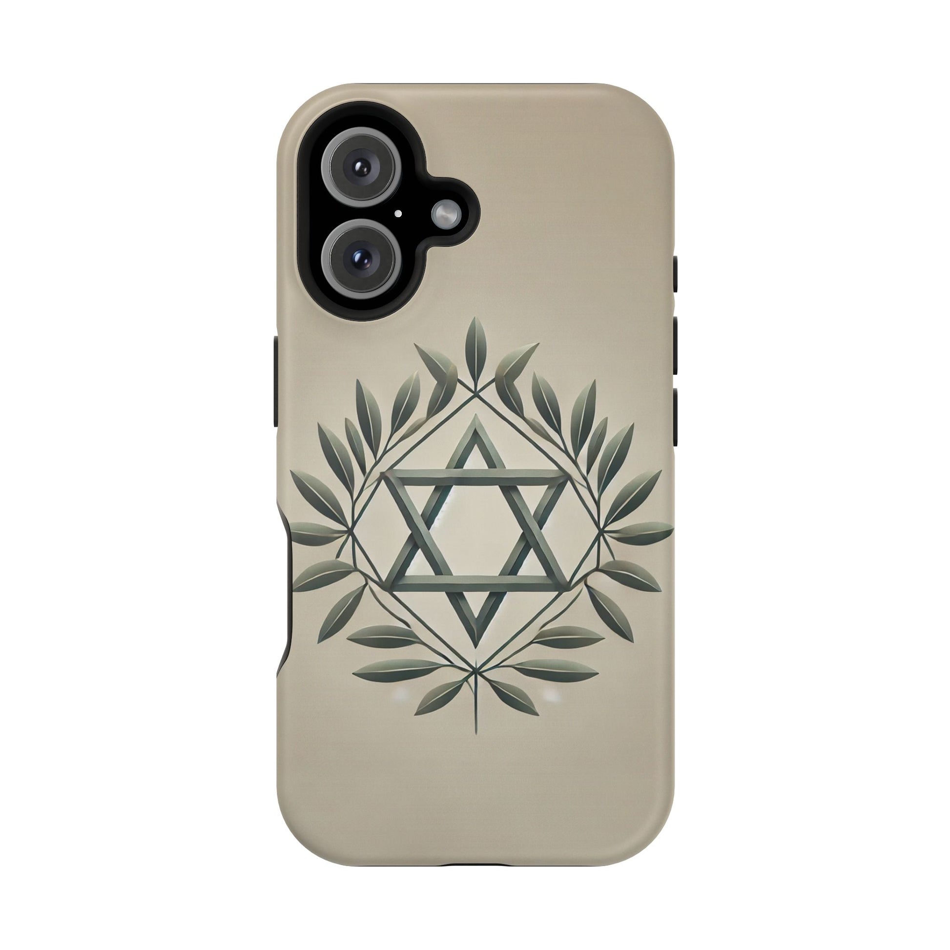Olive and Star of David Magnetic Tough Cases - American Zionist