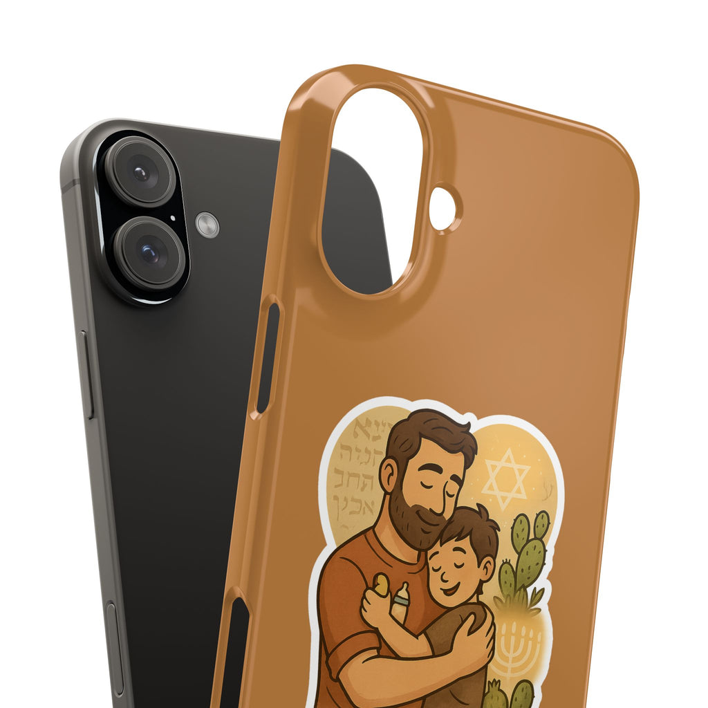 Dad Love Slim Phone Cases - American Zionist