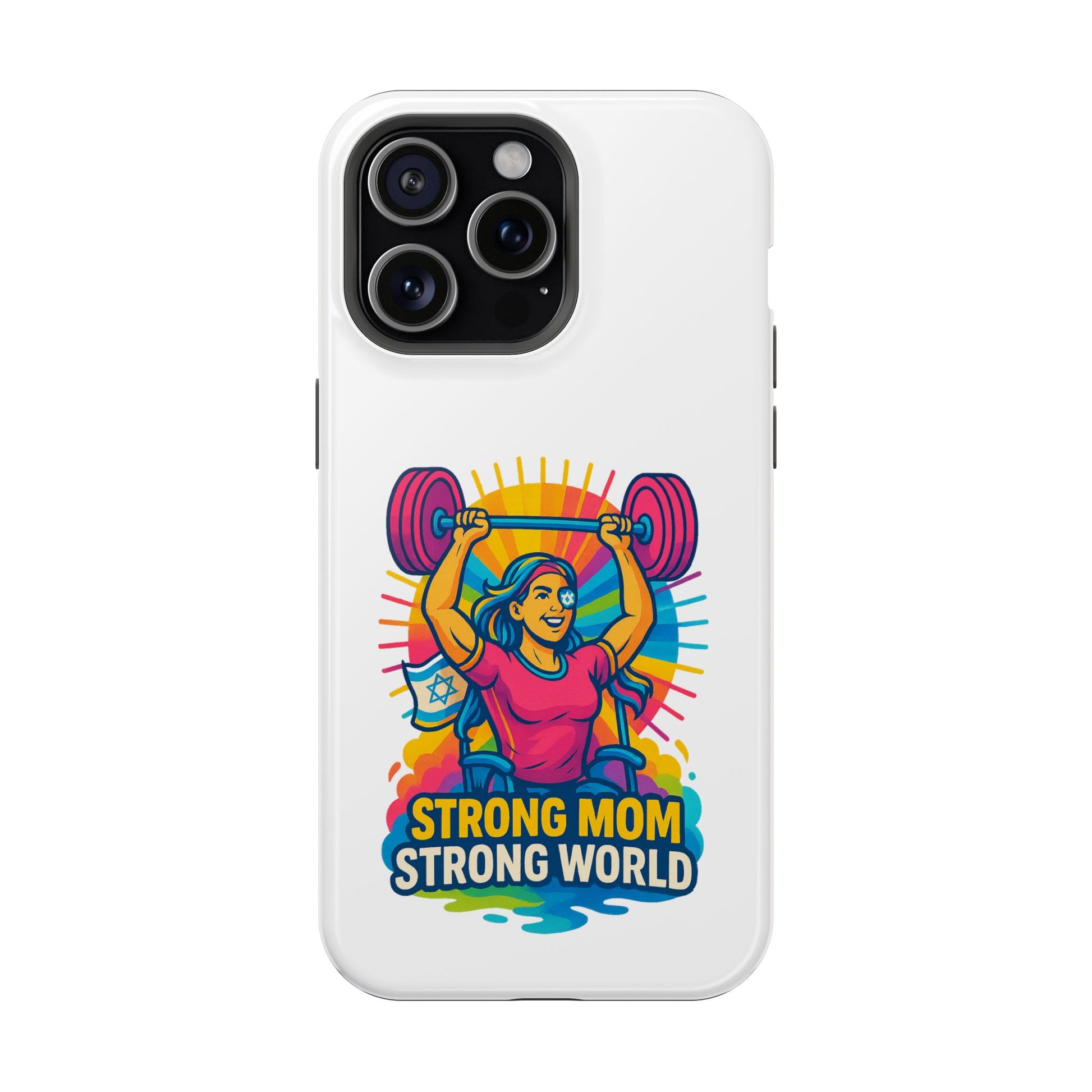 Strong Mom Magnetic Tough Case - American Zionist